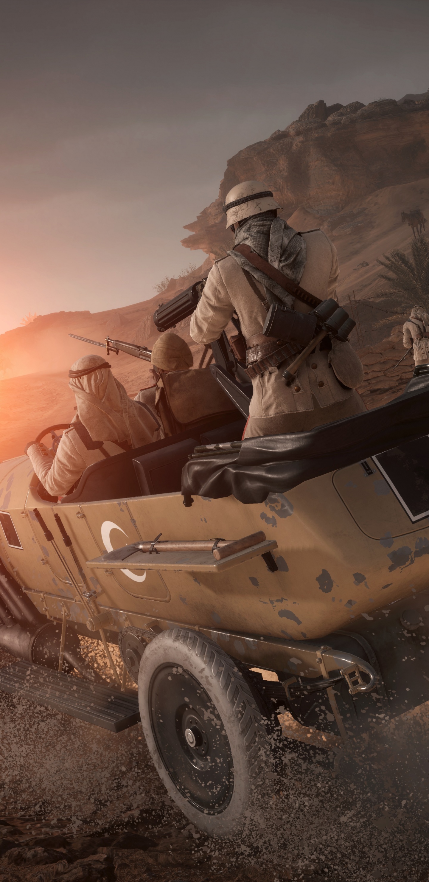 Dust, Mining, Electronic Arts, Landscape, Video Games. Wallpaper in 1440x2960 Resolution