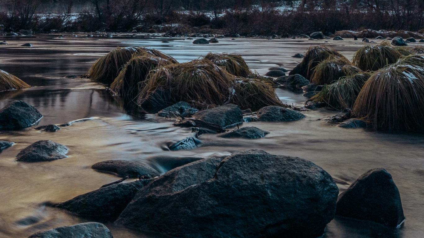 Yosemite National Park, Wasser, Cloud, Wasserressourcen, Naturlandschaft. Wallpaper in 1366x768 Resolution