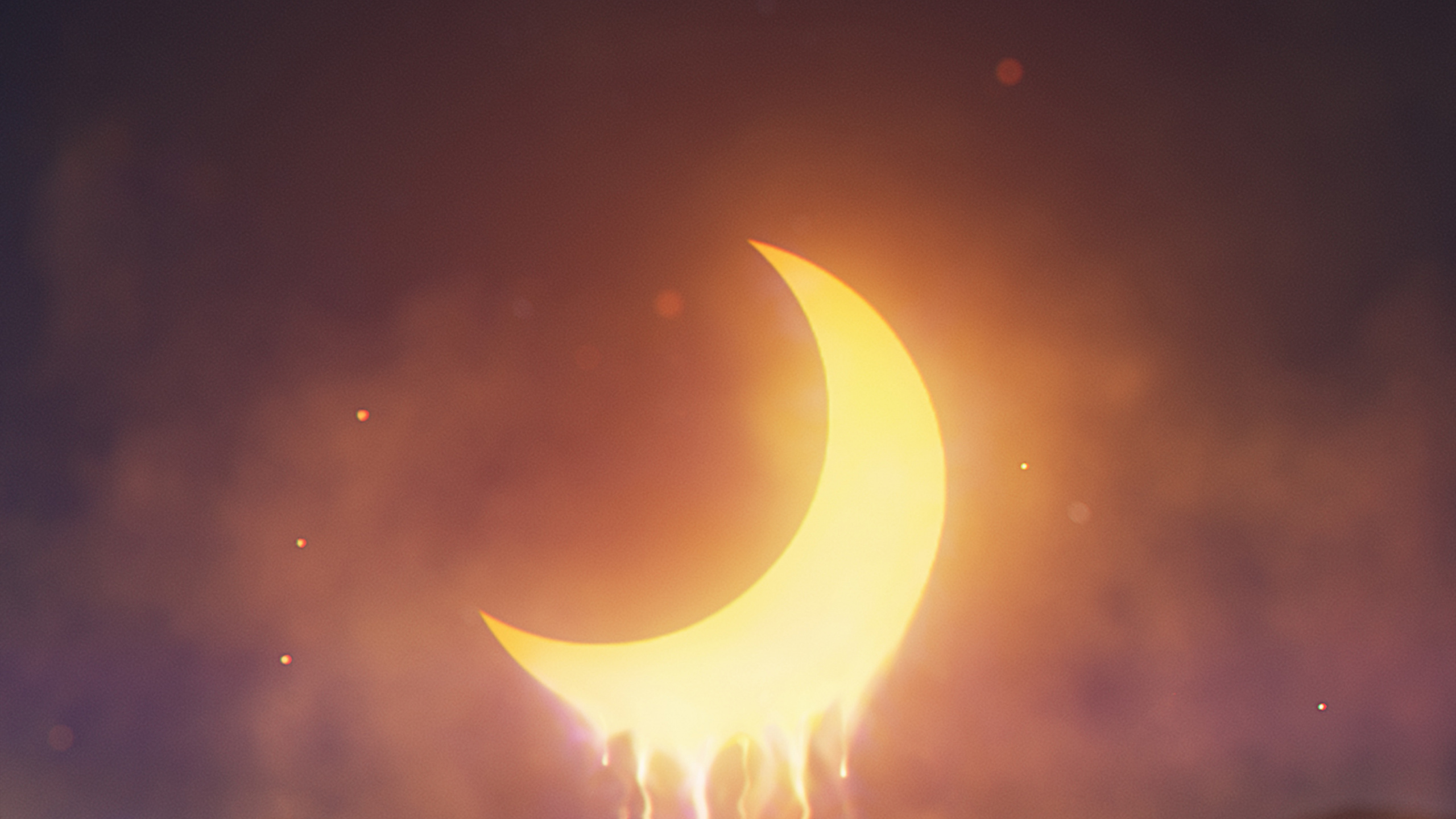 Erde, Atmosphäre, Mond, Natürlichen Umgebung, Astronomisches Objekt. Wallpaper in 2560x1440 Resolution