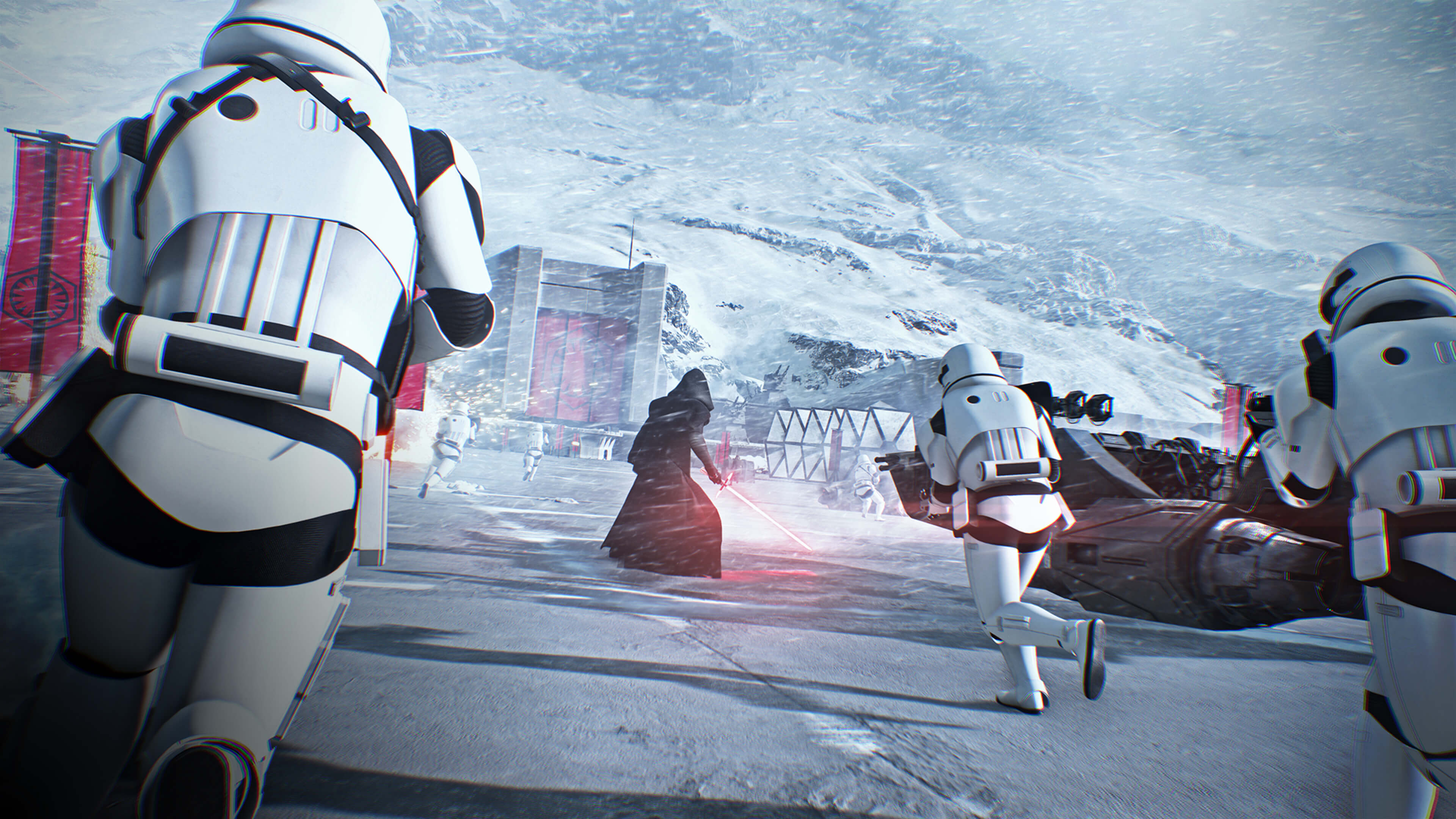 Star Wars Battlefront Ii, Star Wars Battlefront, Electronic Arts, Star Wars Jeux Vidéo, Espace. Wallpaper in 3840x2160 Resolution