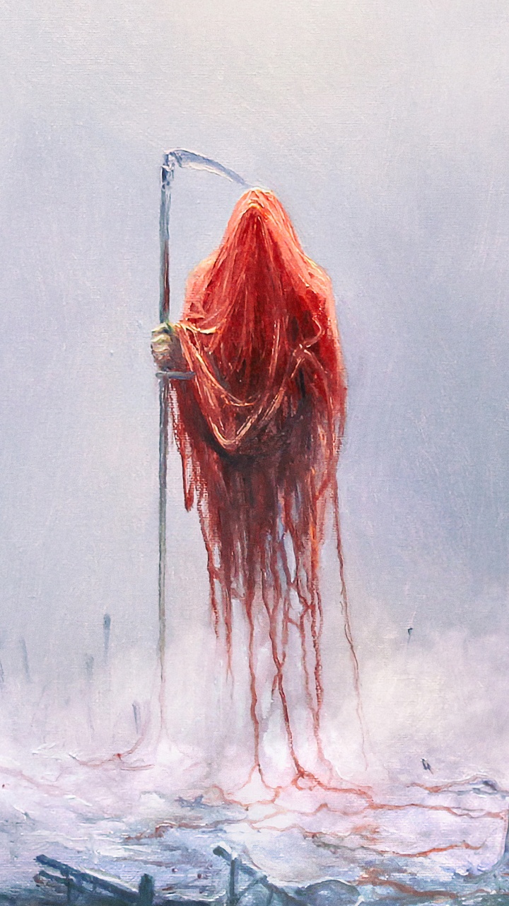 Lorna Shore, Mariusz Lewandowski, Kunst, Und Ich Kehre Ins Nichts Zurück, Malerei. Wallpaper in 720x1280 Resolution