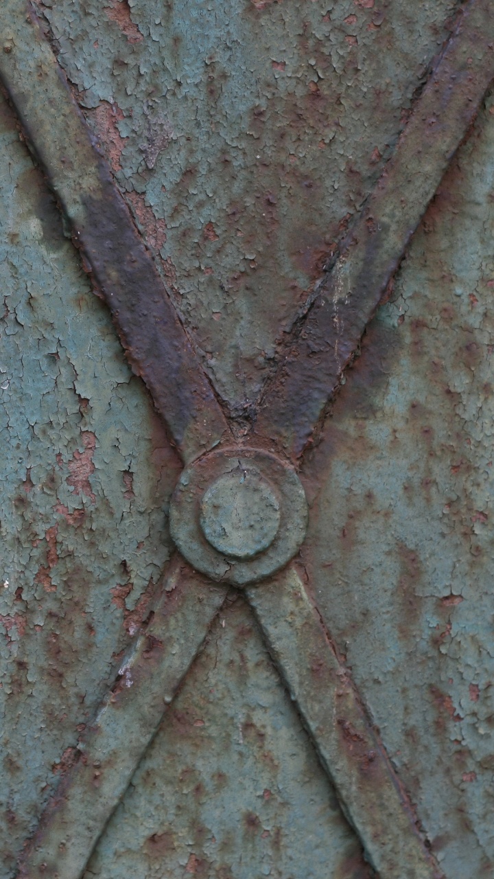 Porte en Bois Bleu et Blanc. Wallpaper in 720x1280 Resolution