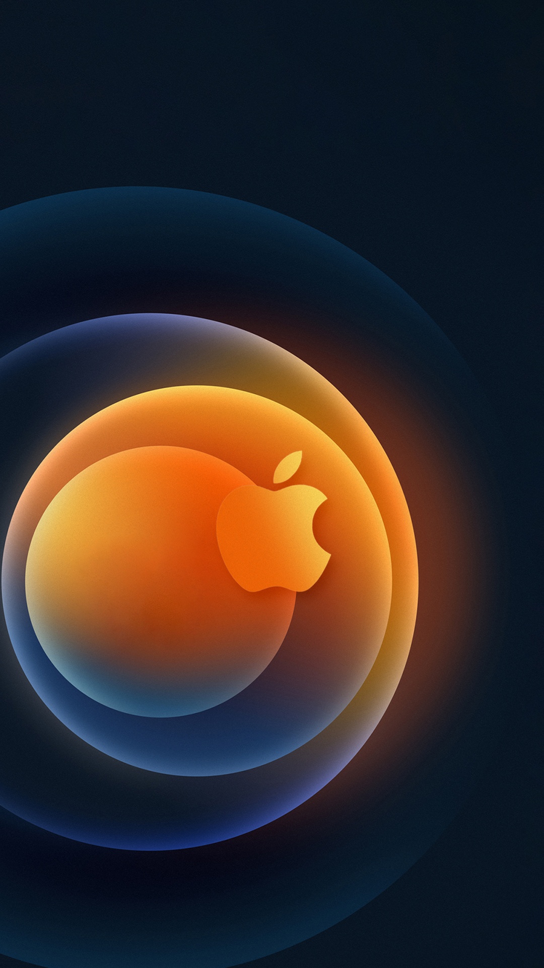 IPhone, Apple, Orange, la Pureté de la Couleur, Ambre. Wallpaper in 1080x1920 Resolution