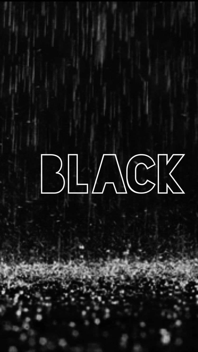 Lluvia, Texto, Negro, Monocromo, Modo Monocromo. Wallpaper in 750x1334 Resolution
