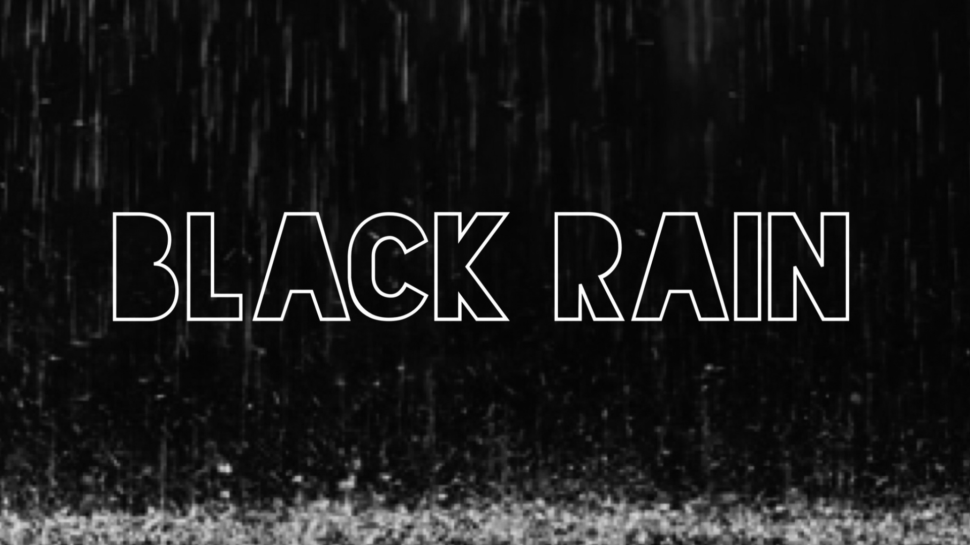 Pluie, Texte, Noir, Obscurité, Monochrome. Wallpaper in 1920x1080 Resolution