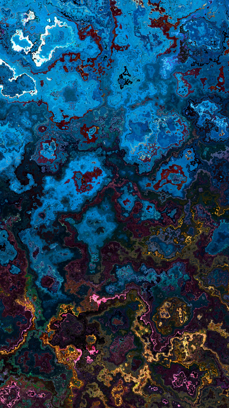 Arrecife de Coral, Biología Marina, Tierra, Arte Fractal, Bioma. Wallpaper in 750x1334 Resolution