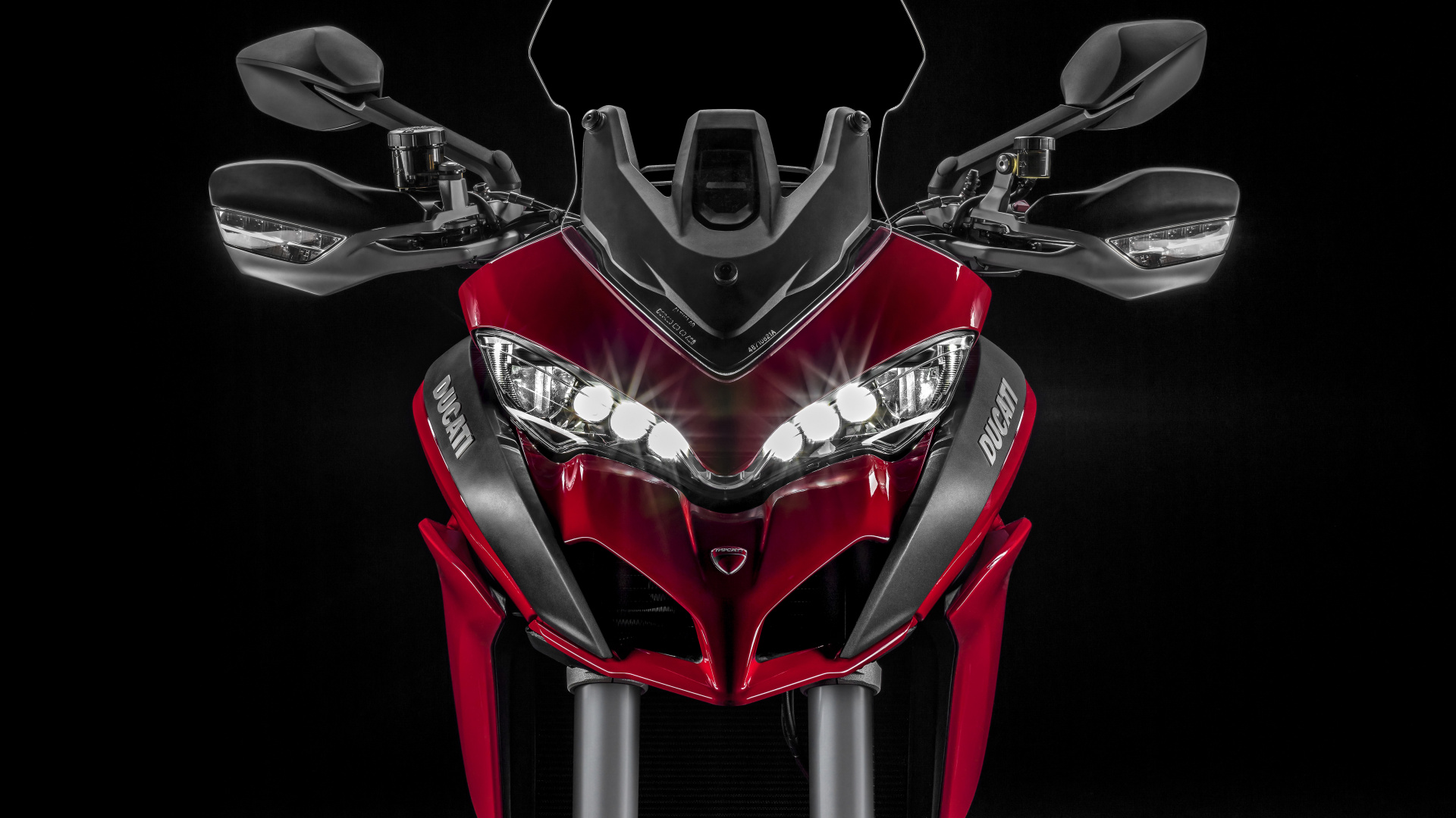 Illustration de Robot Noir et Rouge. Wallpaper in 1920x1080 Resolution