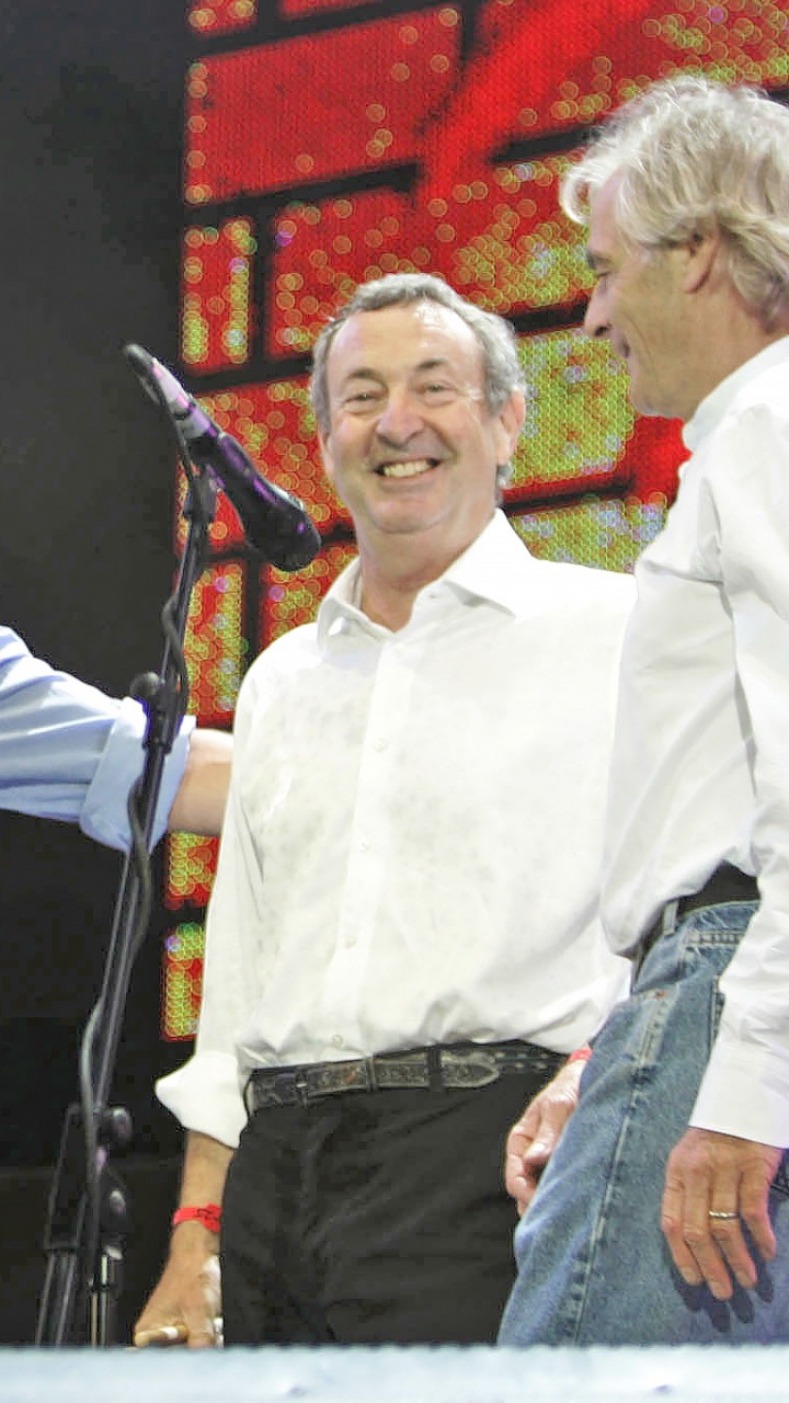 David Gilmour, Roger Waters, Live 8, Pink Floyd, Veranstaltung. Wallpaper in 720x1280 Resolution