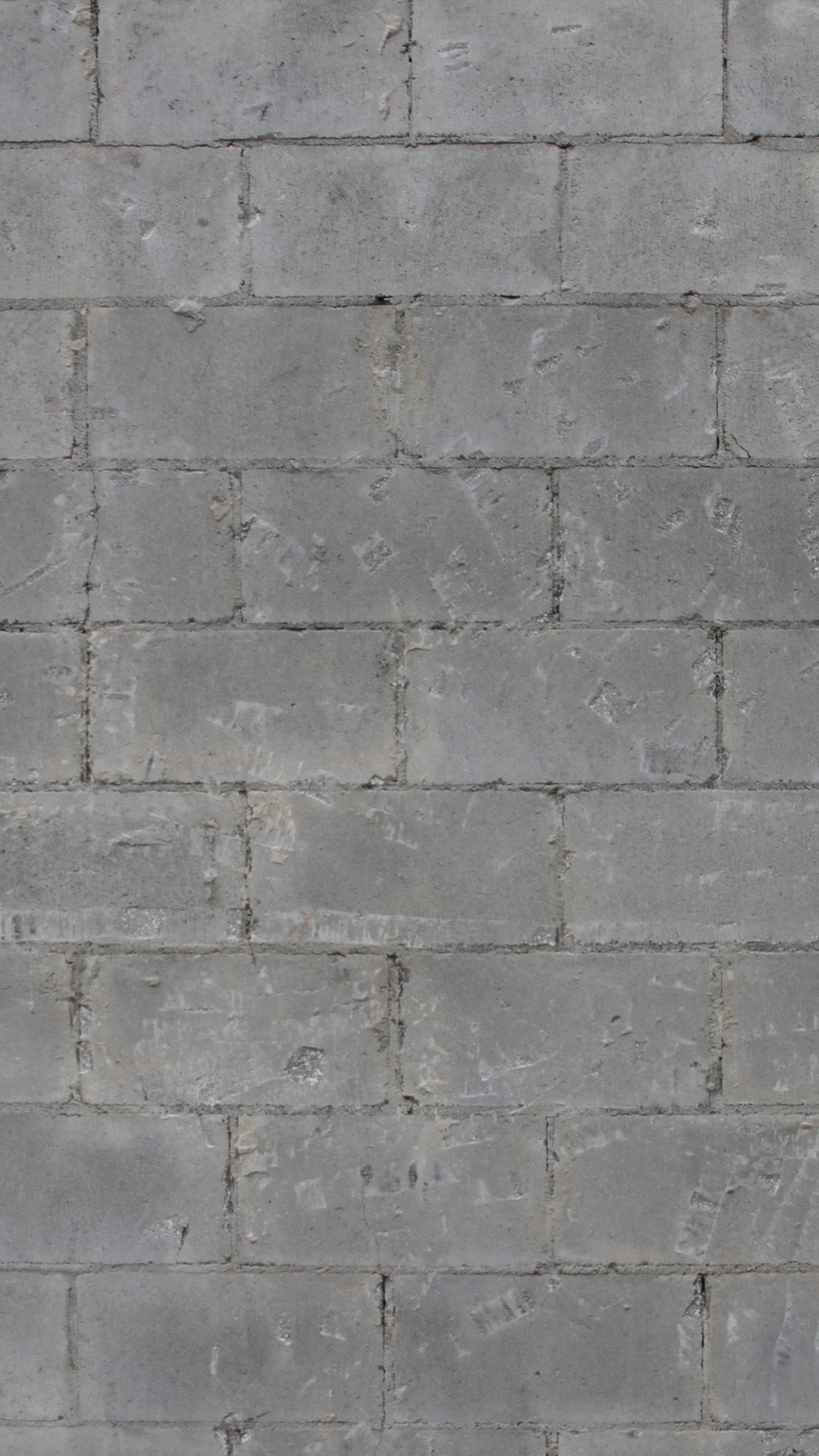 Grey Brick Wall During Daytime. Wallpaper in 1080x1920 Resolution