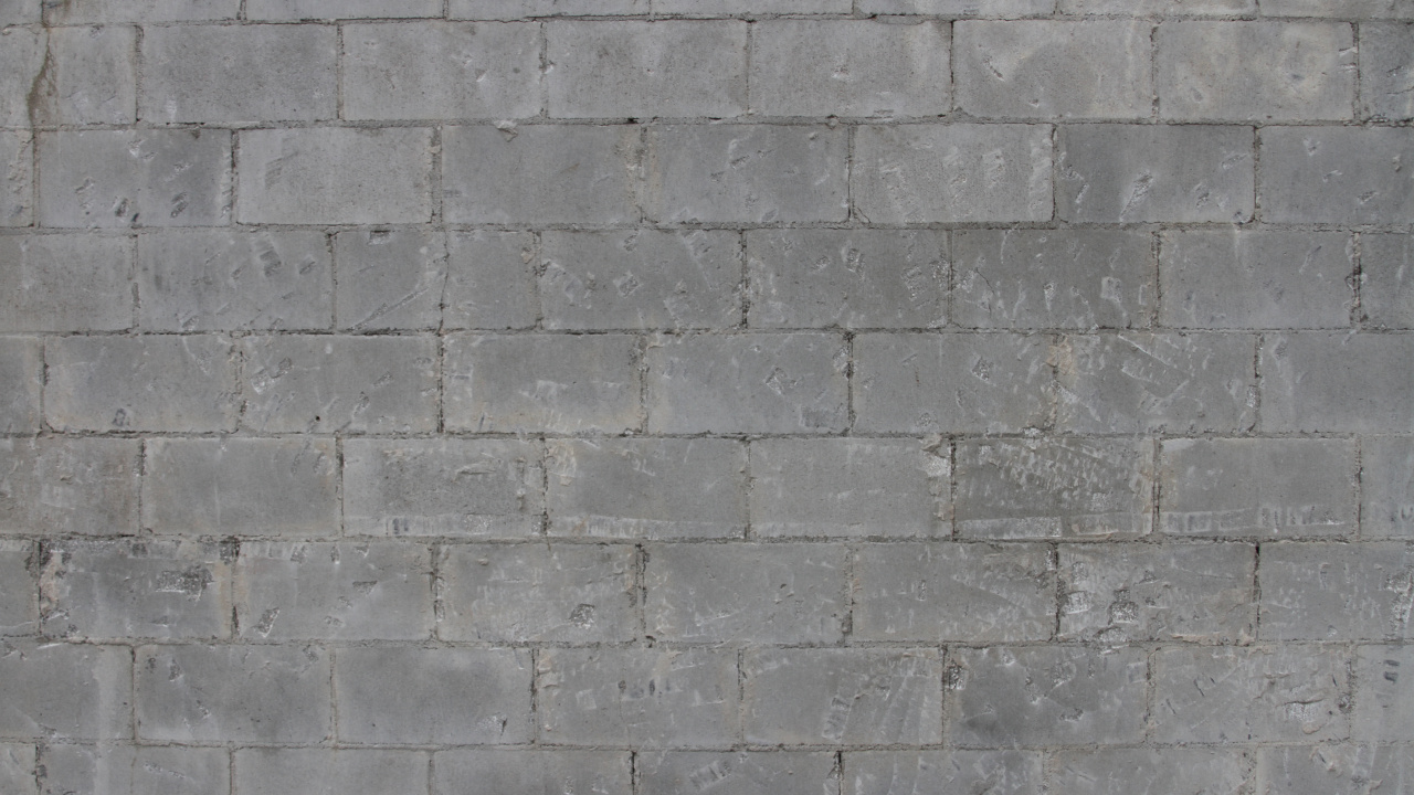 Grey Brick Wall During Daytime. Wallpaper in 1280x720 Resolution