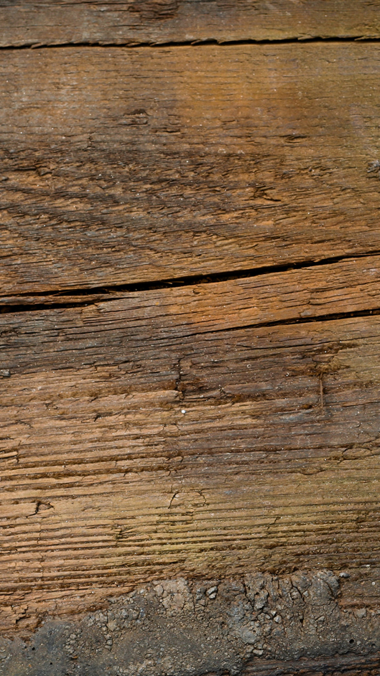 Surface en Bois Marron et Noir. Wallpaper in 750x1334 Resolution