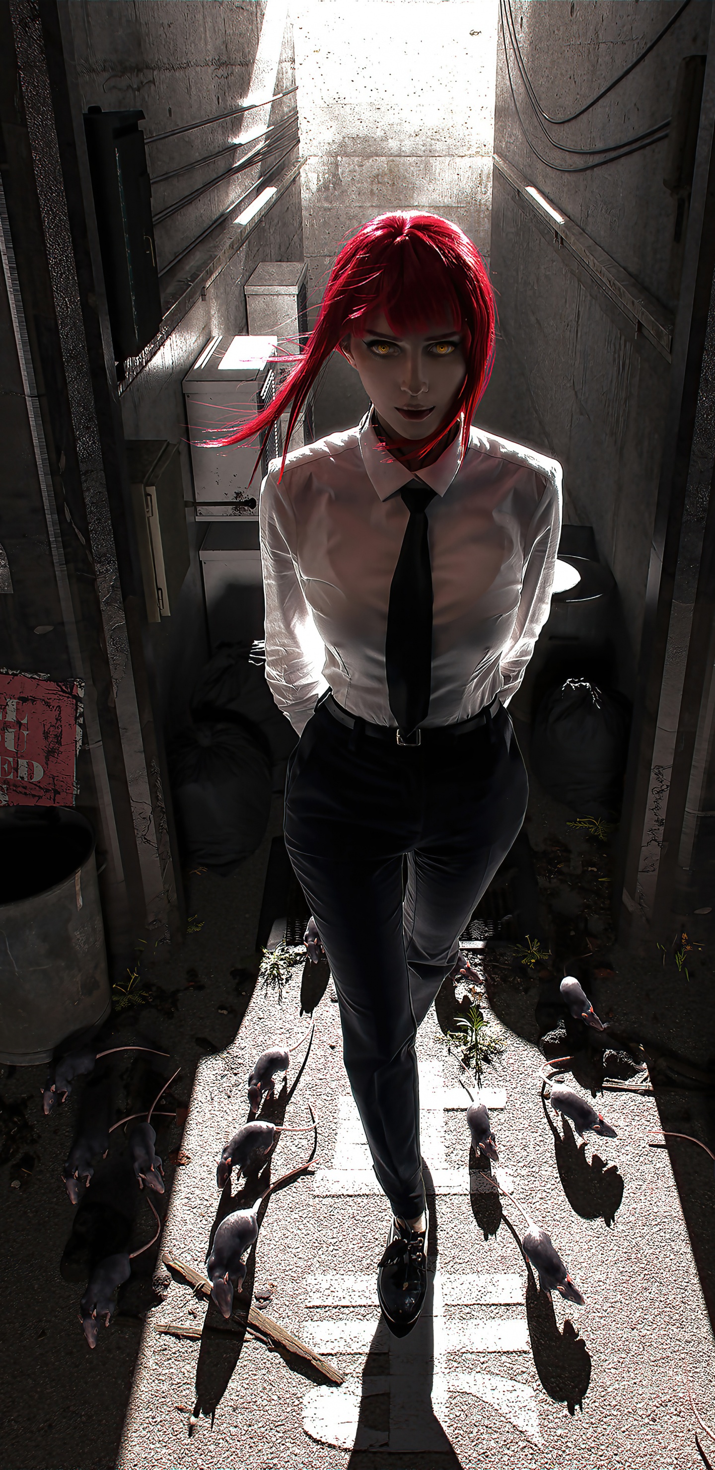 Xenon Cosplay Makima, Cosplay, Face, Lip, Leg. Wallpaper in 1440x2960 Resolution