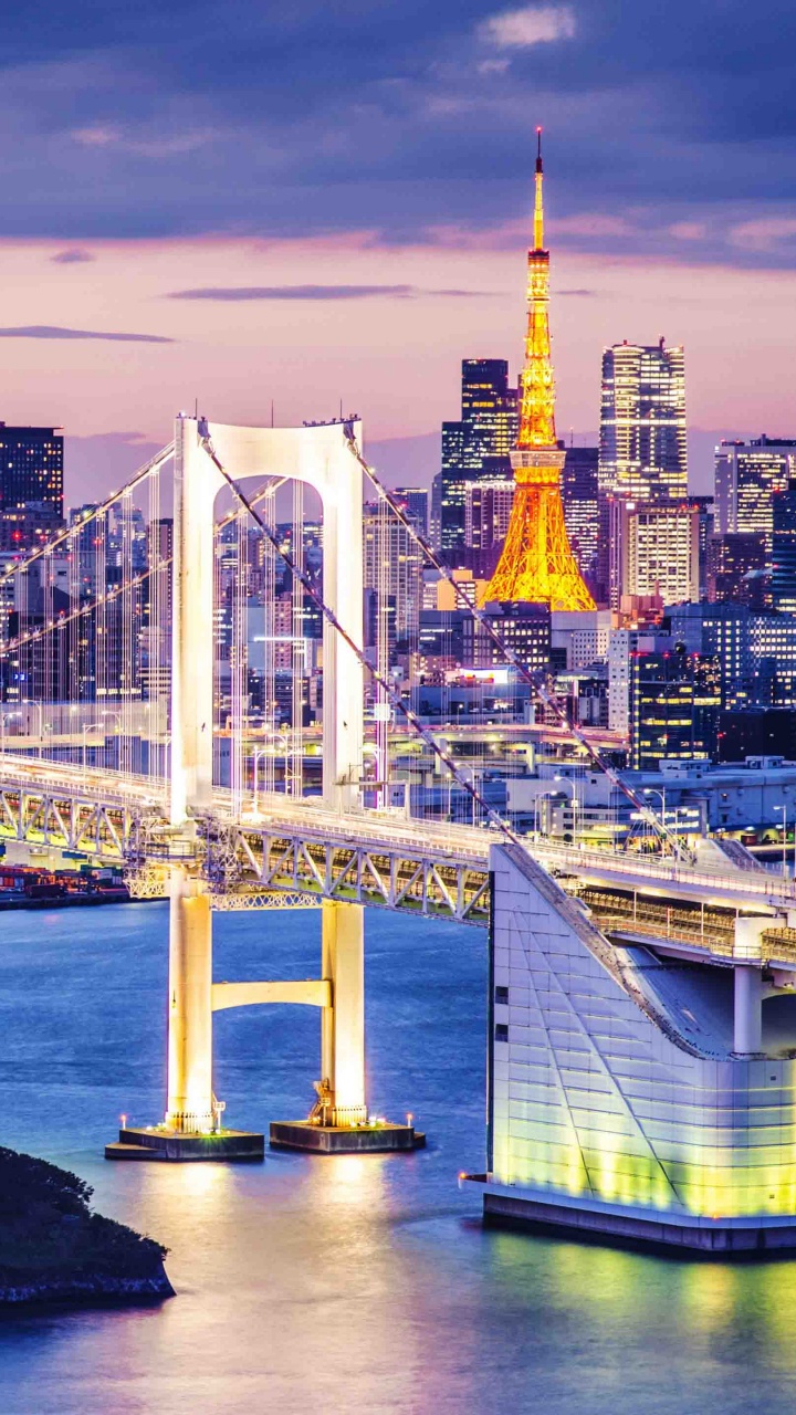 城市景观, 城市, 天际线, 里程碑, 反射 壁纸 720x1280 允许