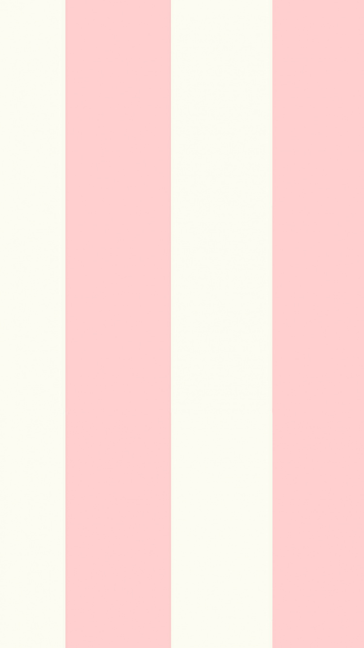 Rosa Und Weiß Gestreifte Illustration. Wallpaper in 750x1334 Resolution
