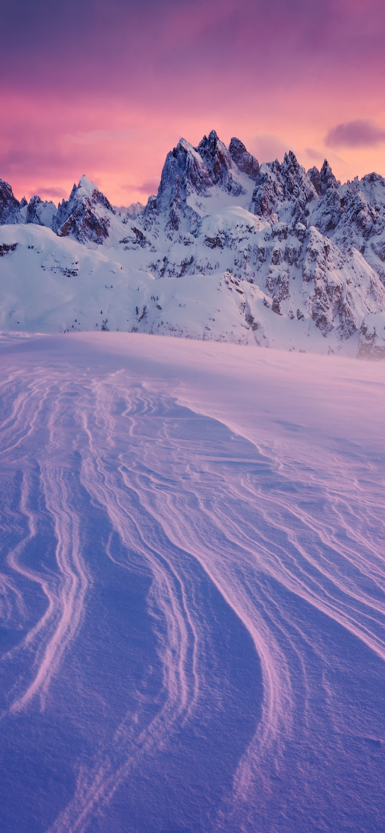 Atmosphère, Neige, L'écorégion, Paysage Naturel, Pente. Wallpaper in 1242x2688 Resolution