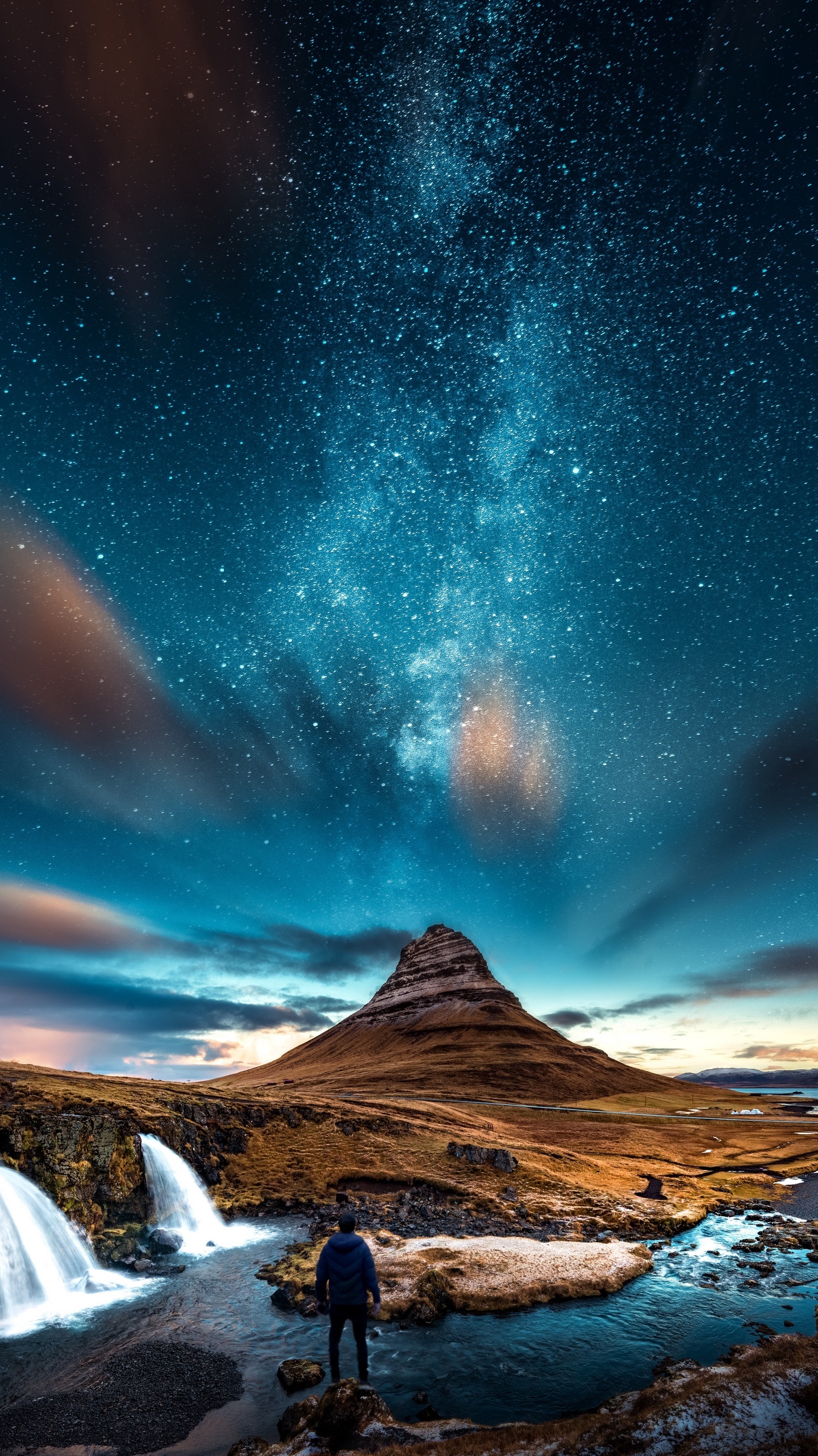 Estrella, Android, Ambiente, Verde, Agua. Wallpaper in 1440x2560 Resolution