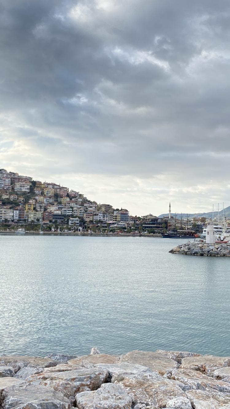 高地, 银行 壁纸 750x1334 允许