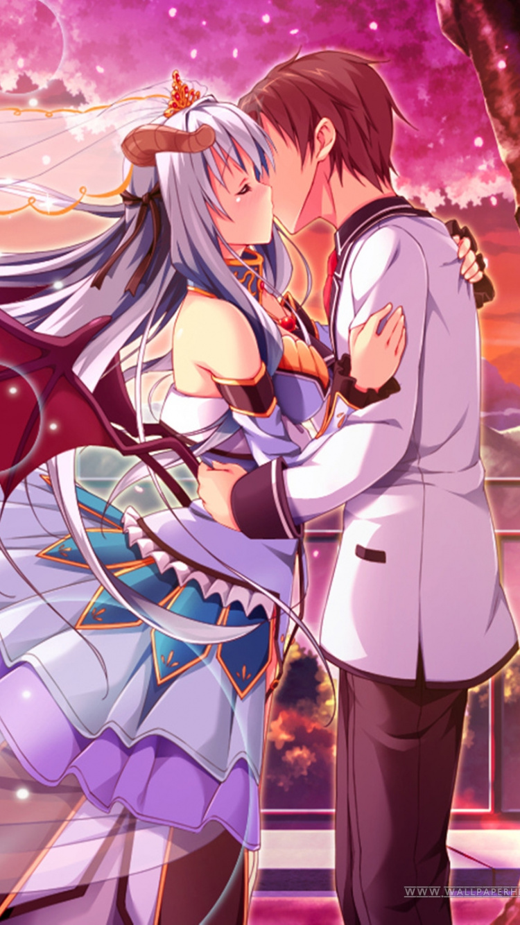 Peinture Abstraite Violette et Jaune. Wallpaper in 750x1334 Resolution