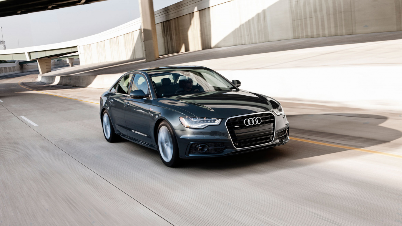 Black Mercedes Benz Coupe on Road. Wallpaper in 1366x768 Resolution