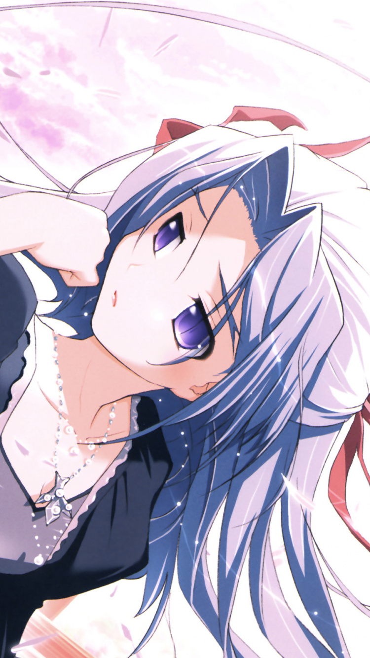 Mujer, En, Vestido Blanco, Acostado, En, Pasto Verde. Wallpaper in 750x1334 Resolution