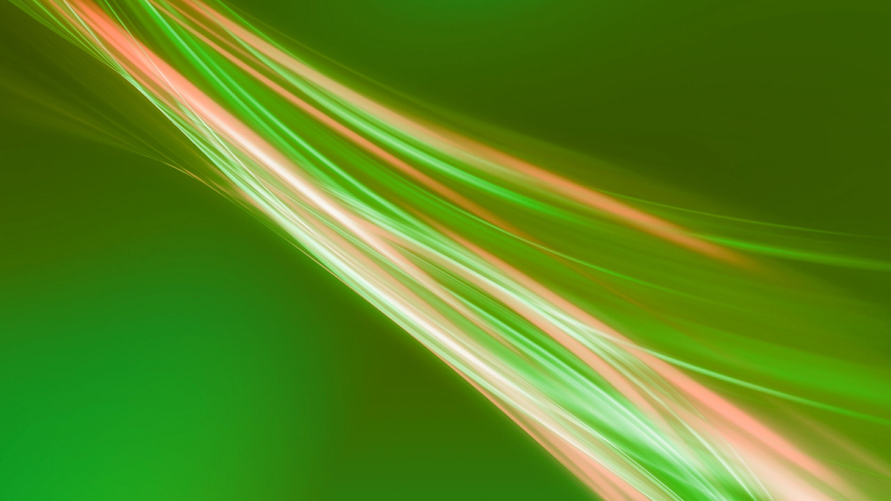 Grüne Und Violette Lichtillustration. Wallpaper in 1280x720 Resolution