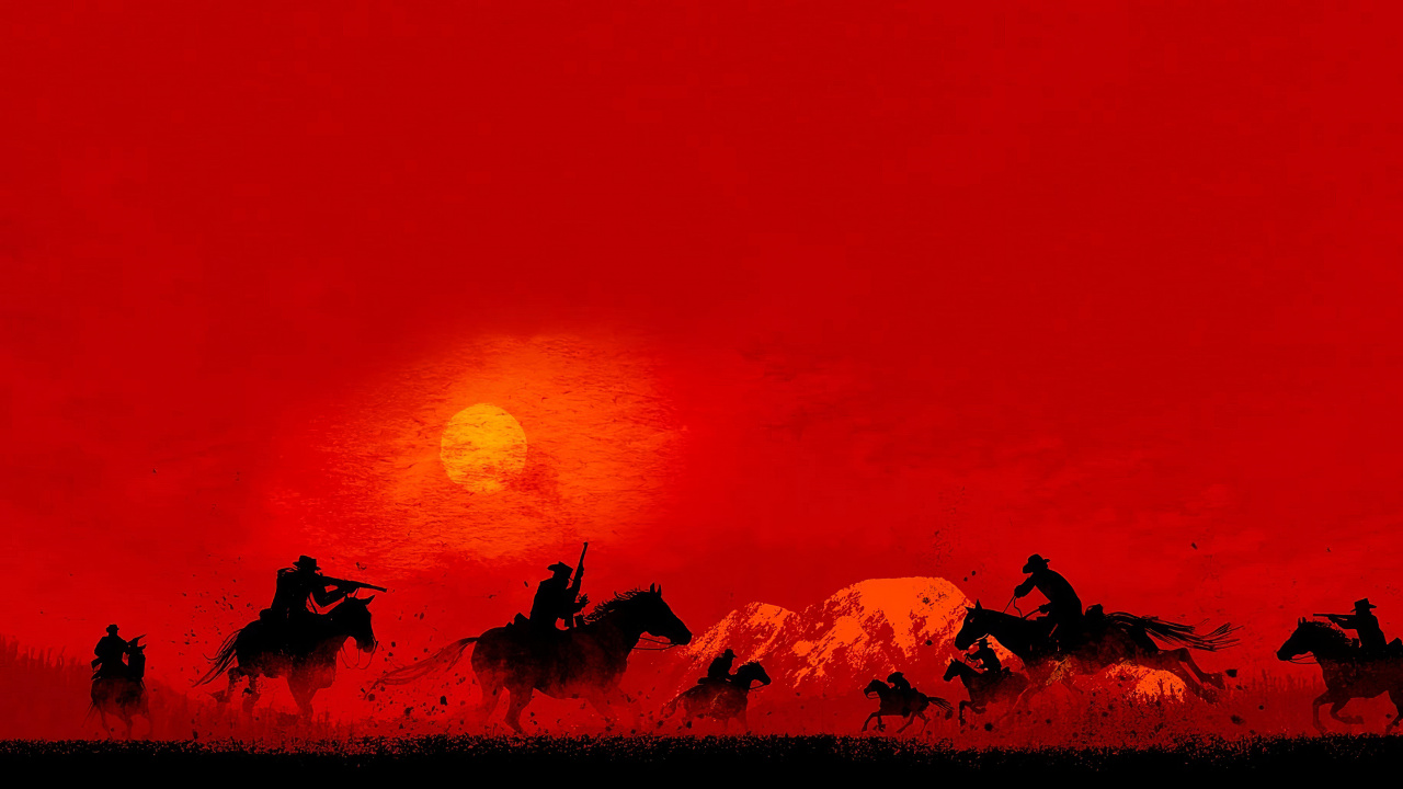 Red Dead Online, Red Dead Redemption, Multiplayer-video-Spiel, Rockstar Games, Playstation 4. Wallpaper in 1280x720 Resolution