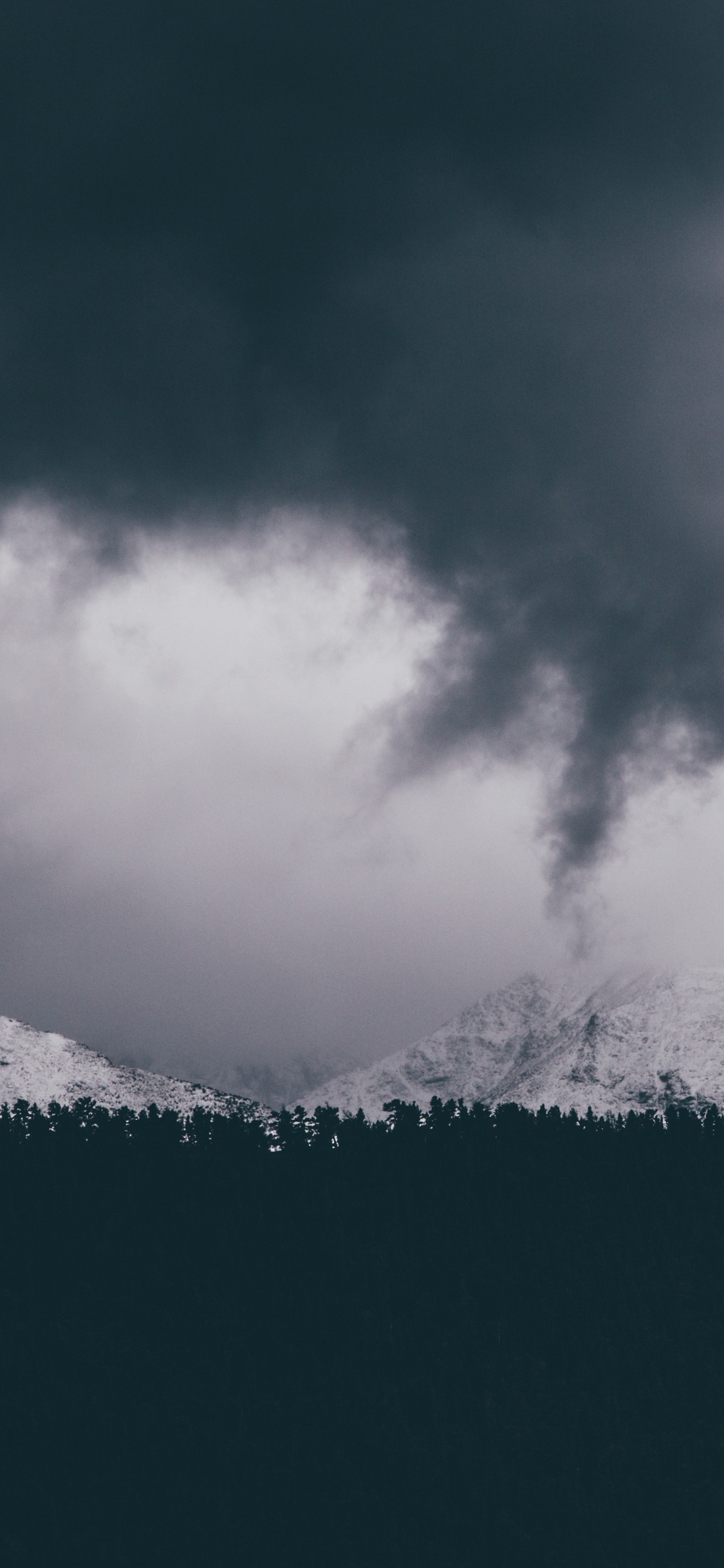 艺术, 擎天柱, 天空, 山脉, 创造性的艺术 壁纸 1125x2436 允许