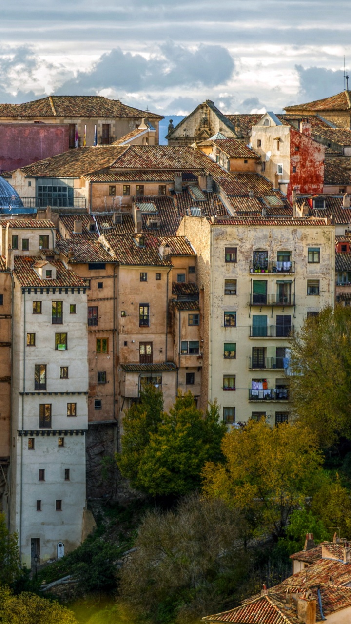 Edificio de Hormigón Marrón y Blanco. Wallpaper in 720x1280 Resolution