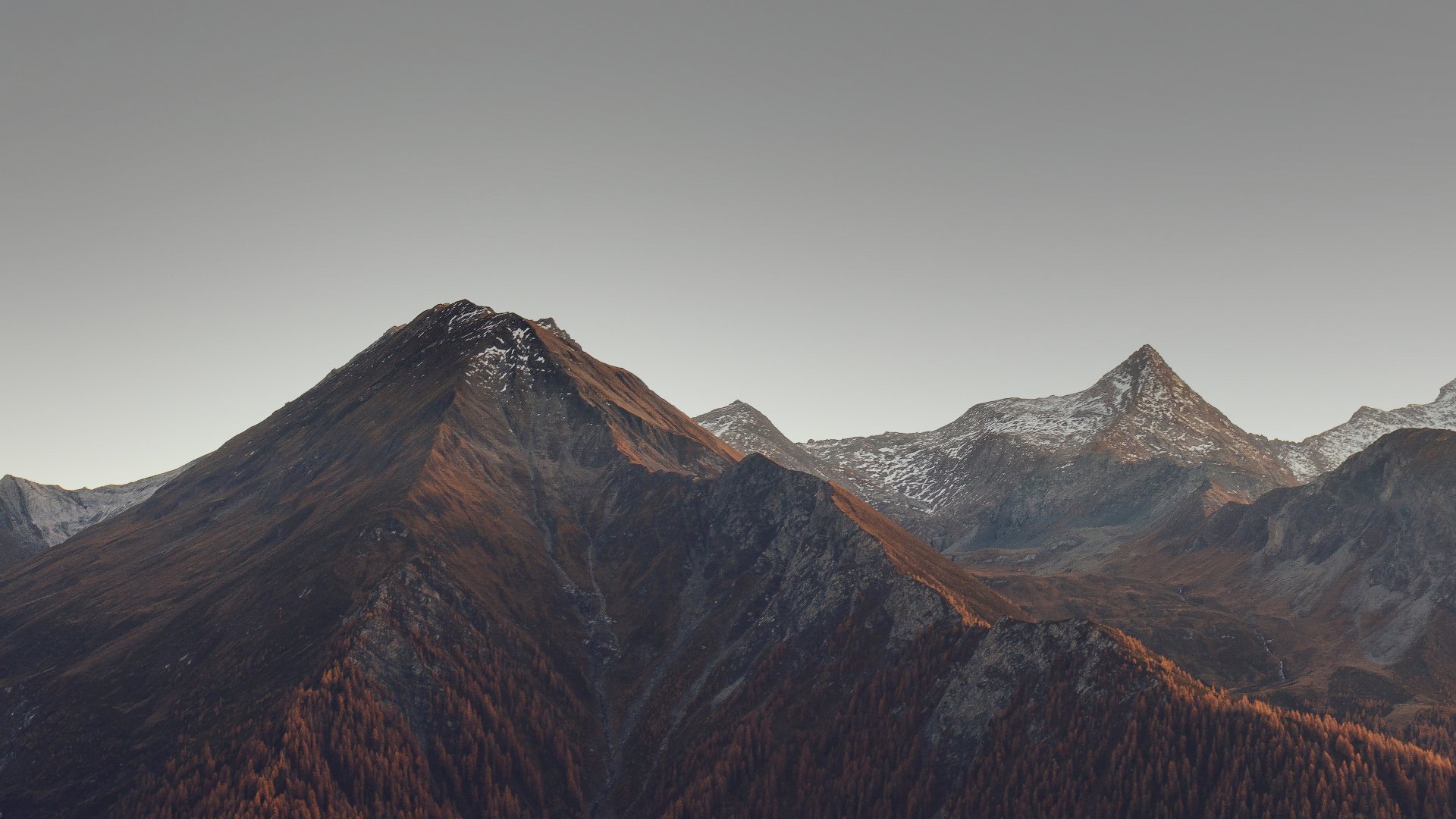 Mountain, Ridge, Mountain Range, Highland, Mountainous Landforms. Wallpaper in 1920x1080 Resolution