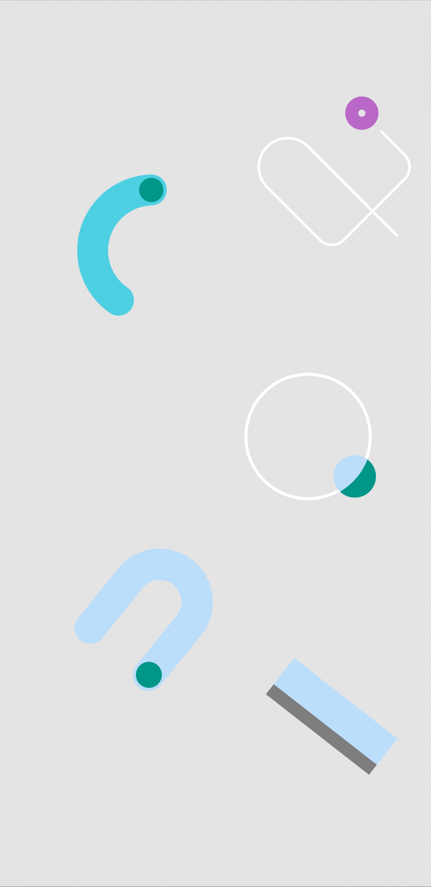 Google, Google Pixel 4, Conception, Logo, Aqua. Wallpaper in 1440x2960 Resolution