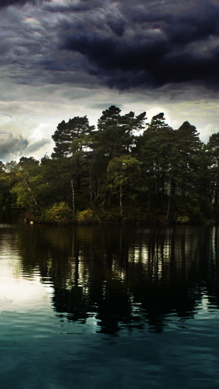 Réflexion, la Peinture de Paysage, Corps de L'eau, Nature, Paysage Naturel. Wallpaper in 720x1280 Resolution