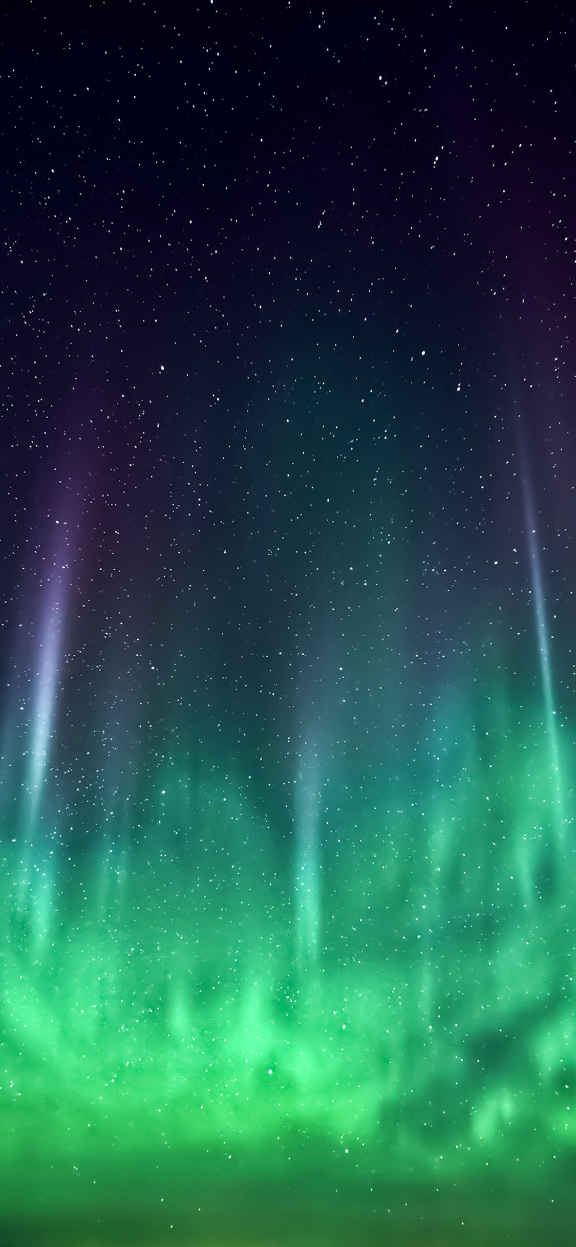 Aurora, Atmosphere, Green, Natural Landscape, Astronomical Object. Wallpaper in 1125x2436 Resolution