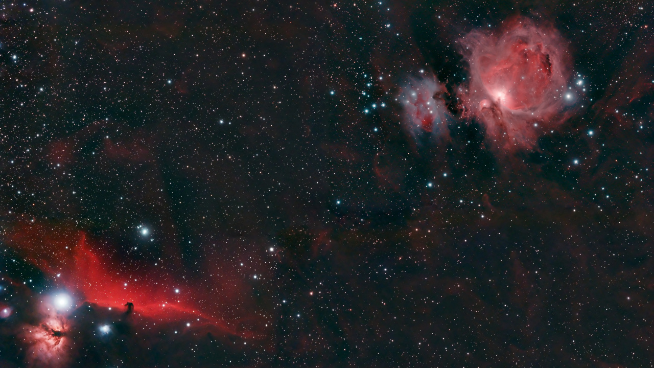 Schwarze Und Braune Galaxie Abbildung. Wallpaper in 1280x720 Resolution