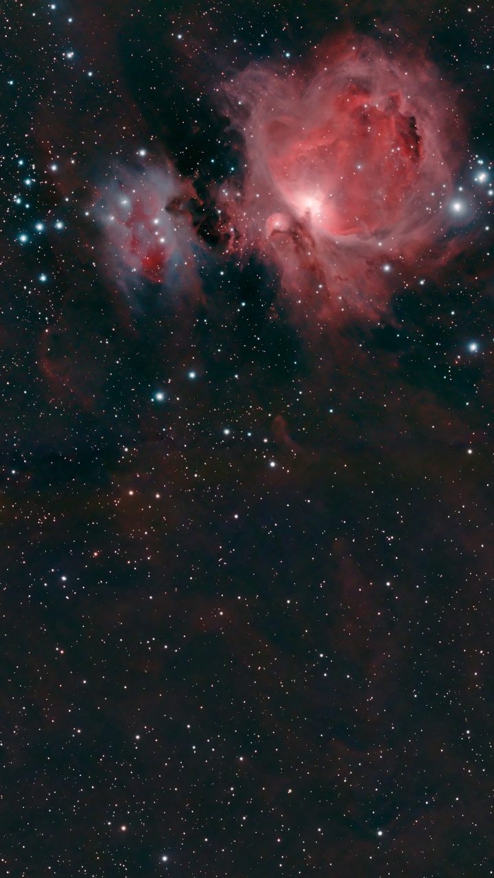 Schwarze Und Braune Galaxie Abbildung. Wallpaper in 720x1280 Resolution