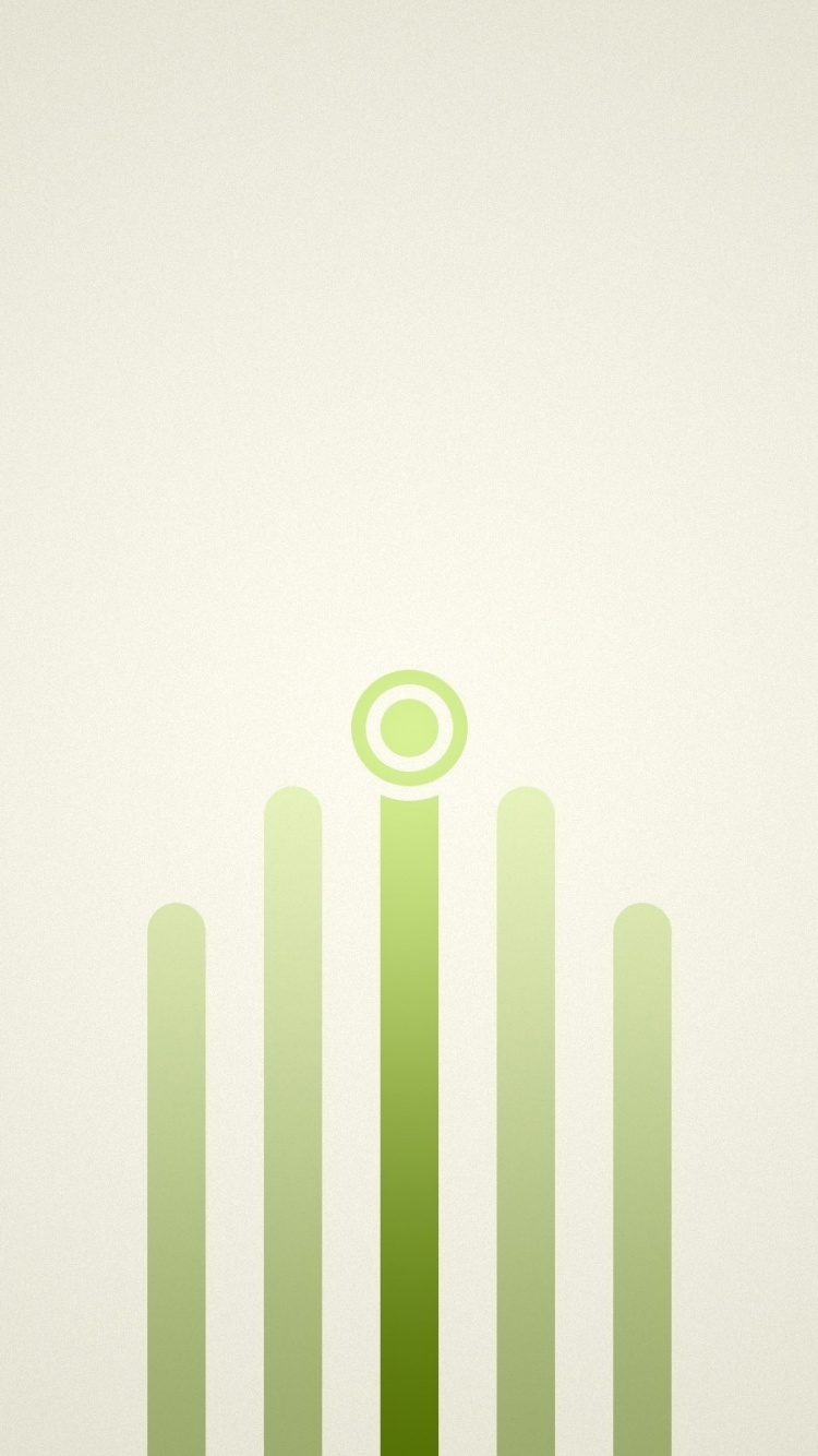 Green and White Light Bulb. Wallpaper in 750x1334 Resolution