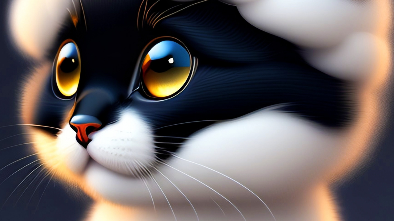 American Wirehair, Aegean Cat, Manx Katze, Bicolor Katze, Weiße Katze. Wallpaper in 1280x720 Resolution