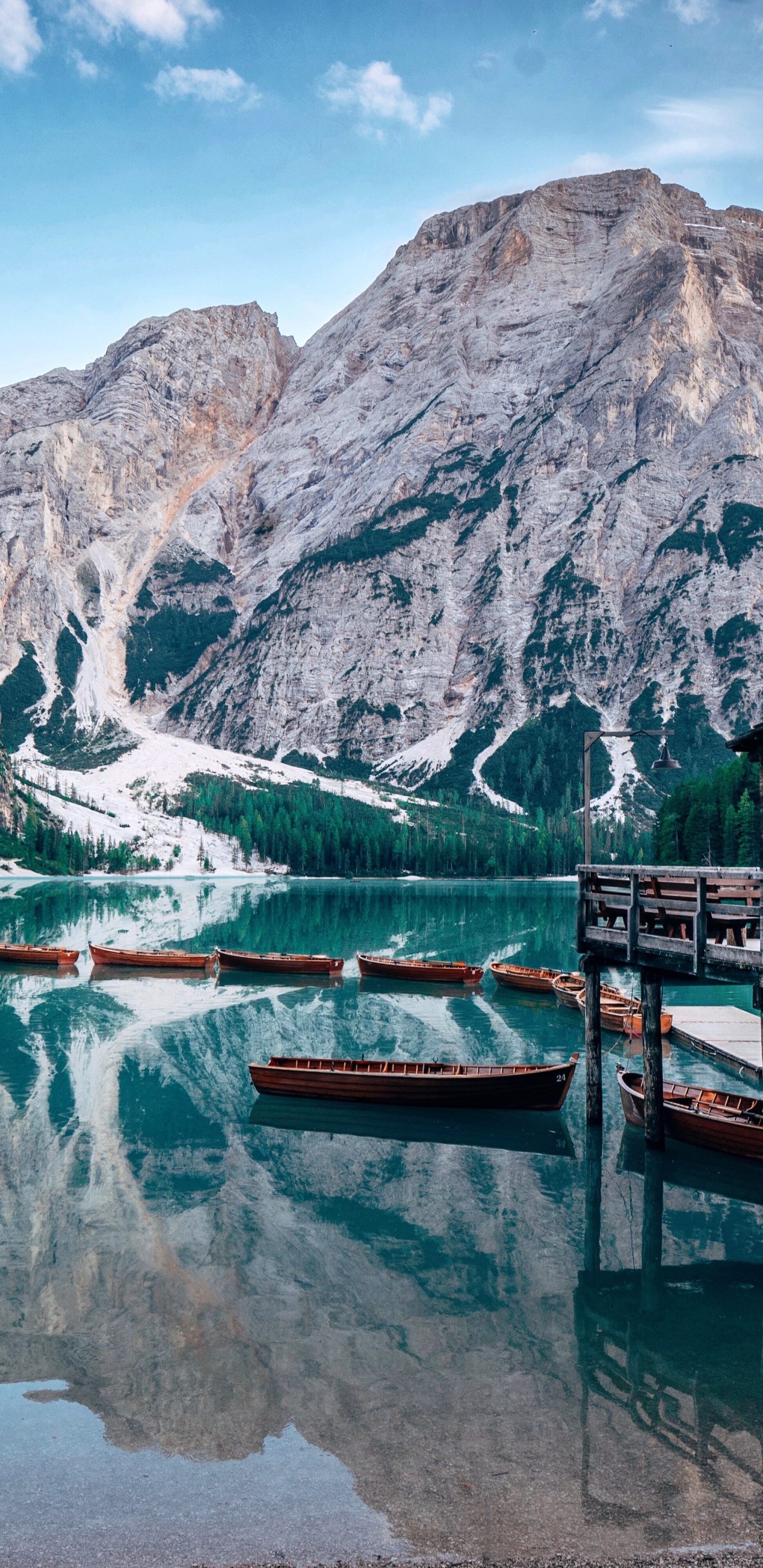 Dolomitas, Adjuntar Jrv, Lago de Saurios, Braies Dolomitas, Lago Misurina. Wallpaper in 1440x2960 Resolution