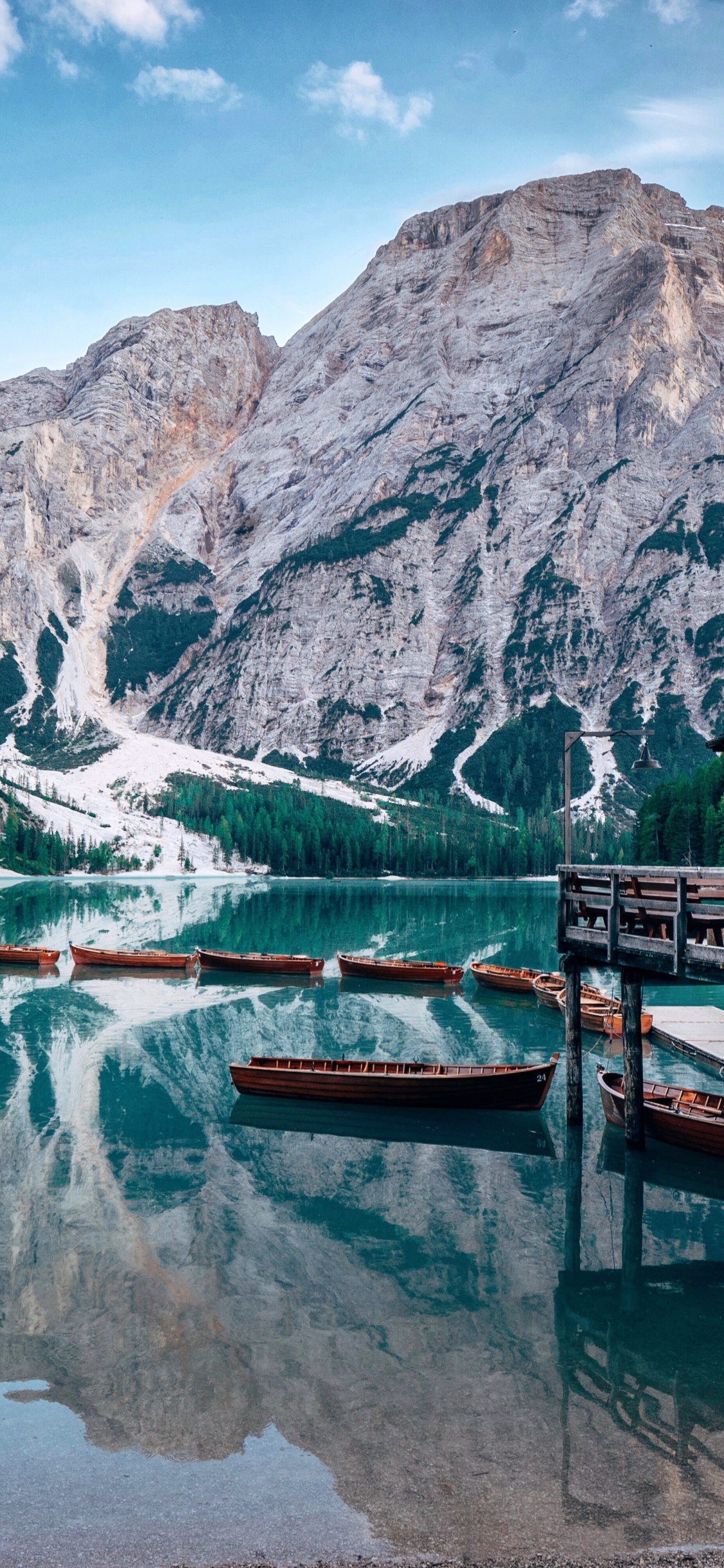 Dolomiten, Jrv Anhängen, Sauris-See, Misurinasee, Natur. Wallpaper in 1125x2436 Resolution