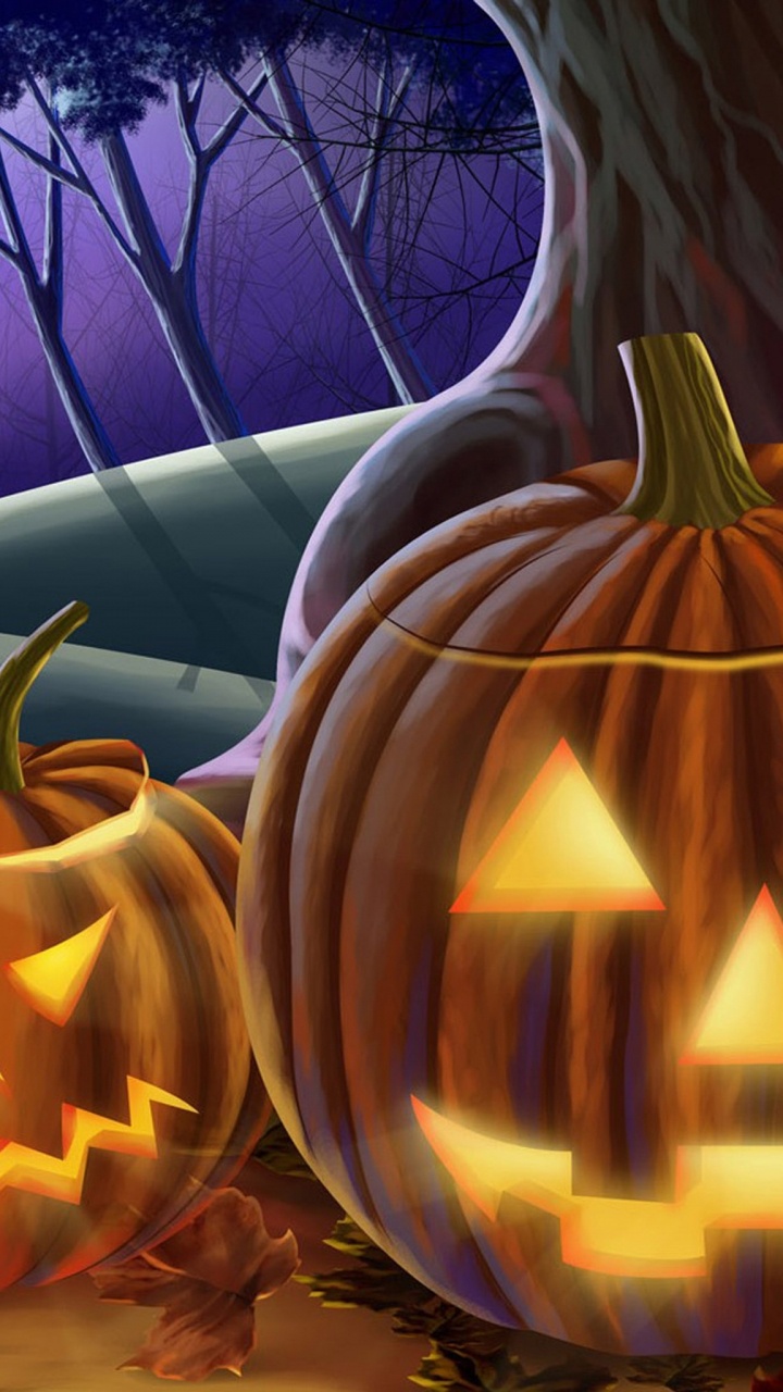 Calabaza, 冬南瓜, 南瓜, 橙色, 万圣节 壁纸 720x1280 允许