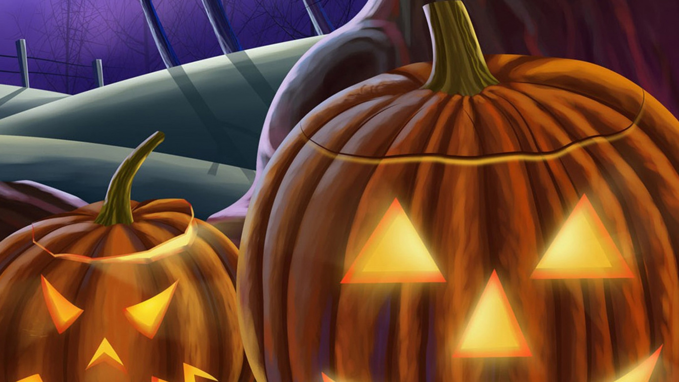 Pumpkin, Calabaza, Winter Squash, Cucurbita, Orange. Wallpaper in 1366x768 Resolution