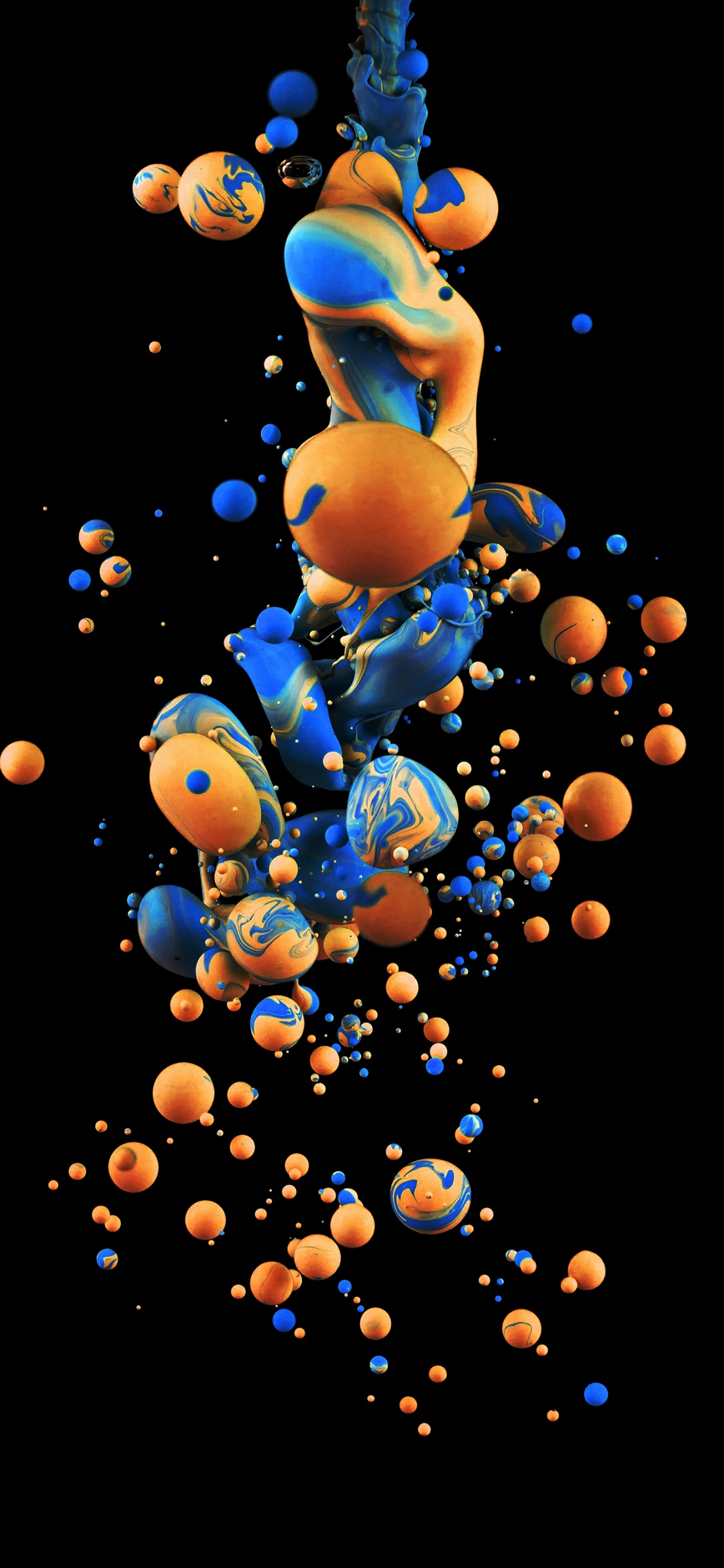 Arte, Agua, Patrón, Evento, Circulo. Wallpaper in 1242x2688 Resolution