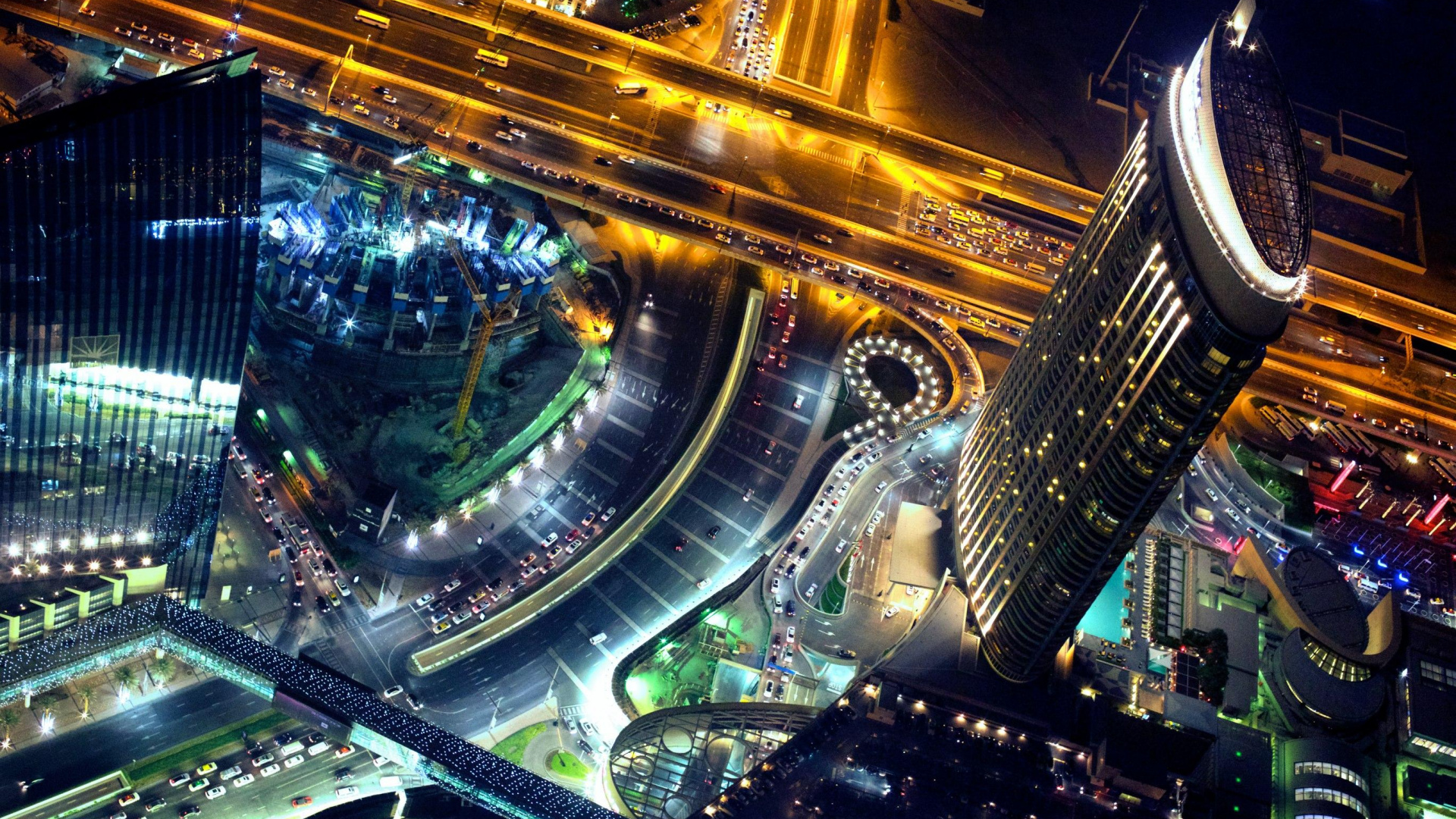 Time Lapse Photography of Cars on Road During Night Time. Wallpaper in 1920x1080 Resolution