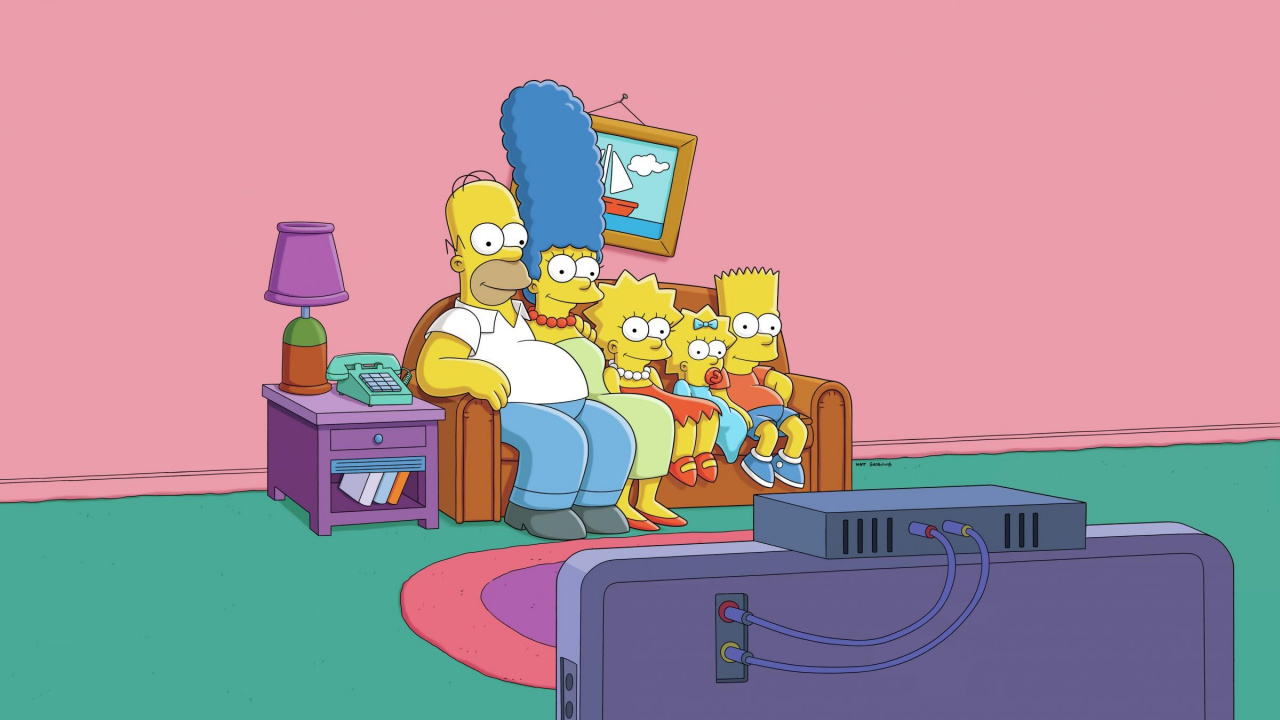 荷马*辛普森, 卡通, 艺术, 玩, 创造性的艺术 壁纸 1280x720 允许