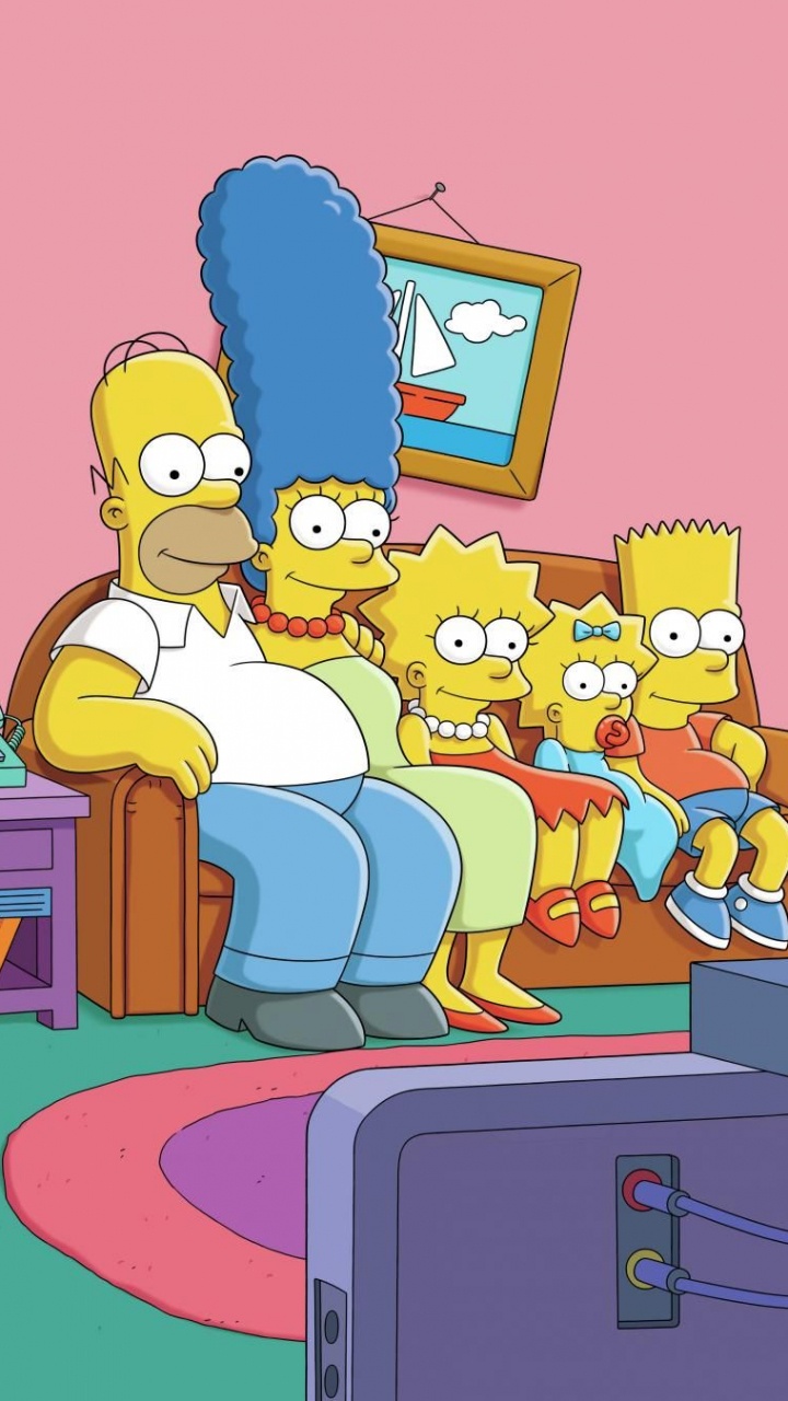 荷马*辛普森, 卡通, 艺术, 玩, 创造性的艺术 壁纸 720x1280 允许