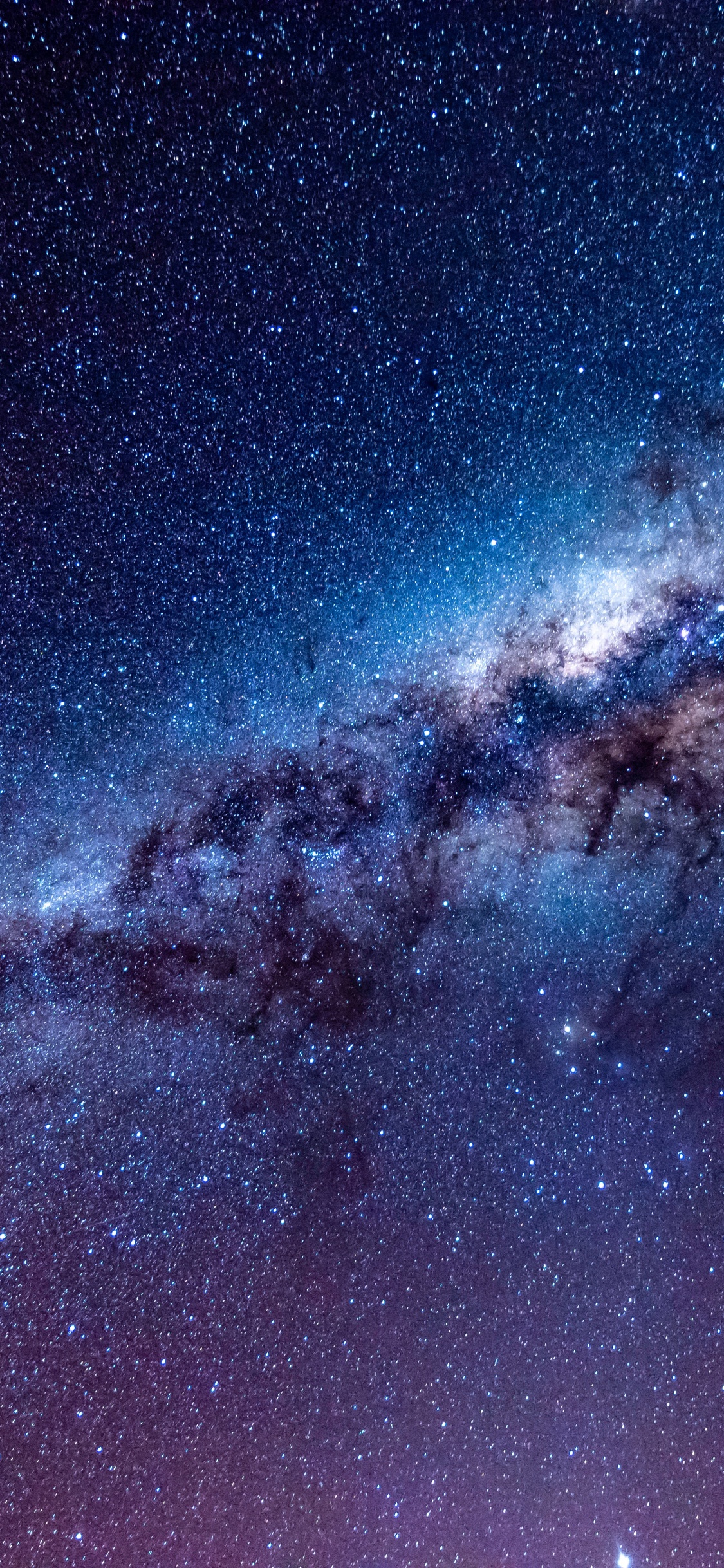 银河系, 天文学, 宇宙, 明星, 夜晚的天空 壁纸 1125x2436 允许
