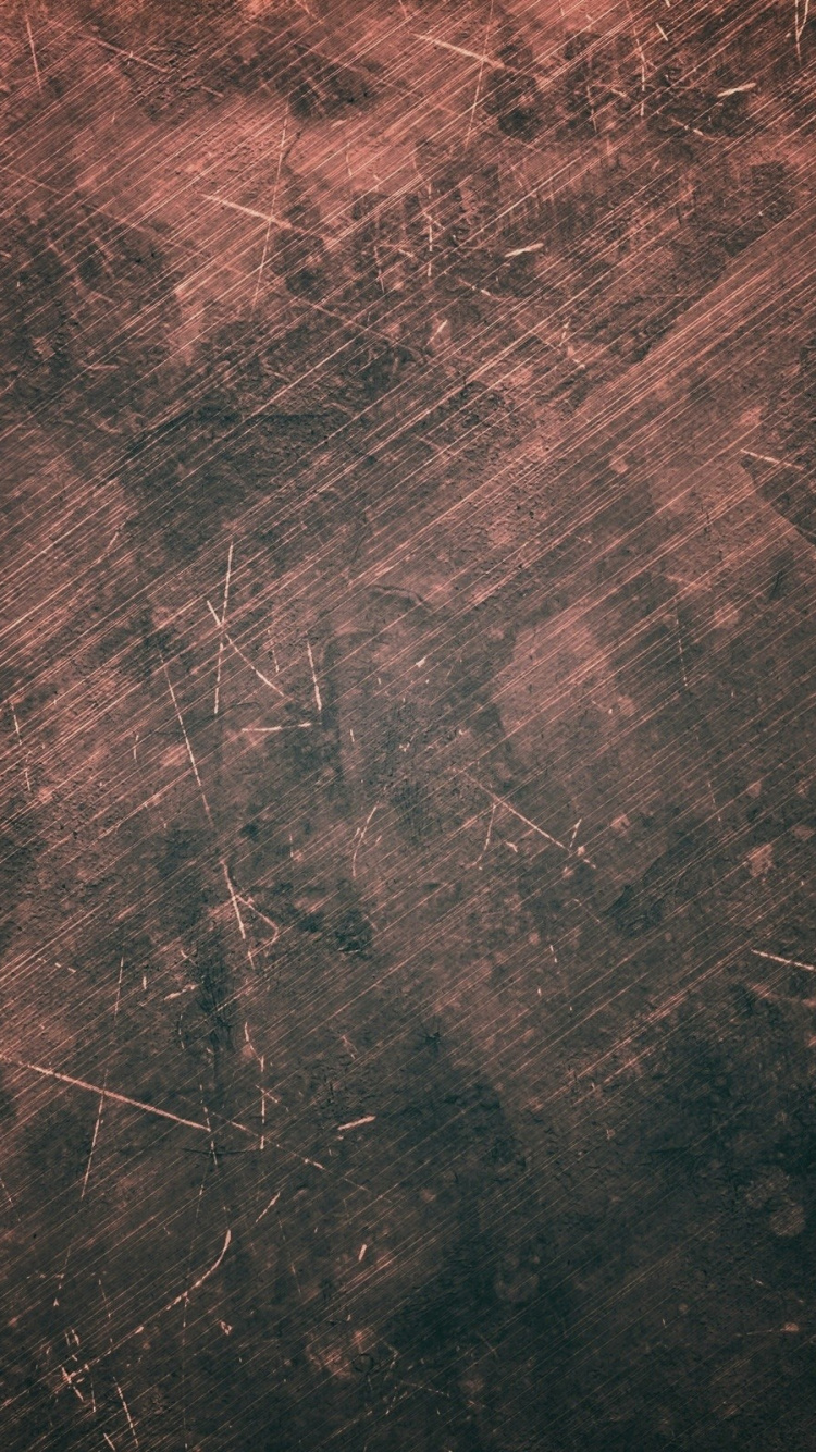 Braune Und Schwarze Abstrakte Malerei. Wallpaper in 750x1334 Resolution