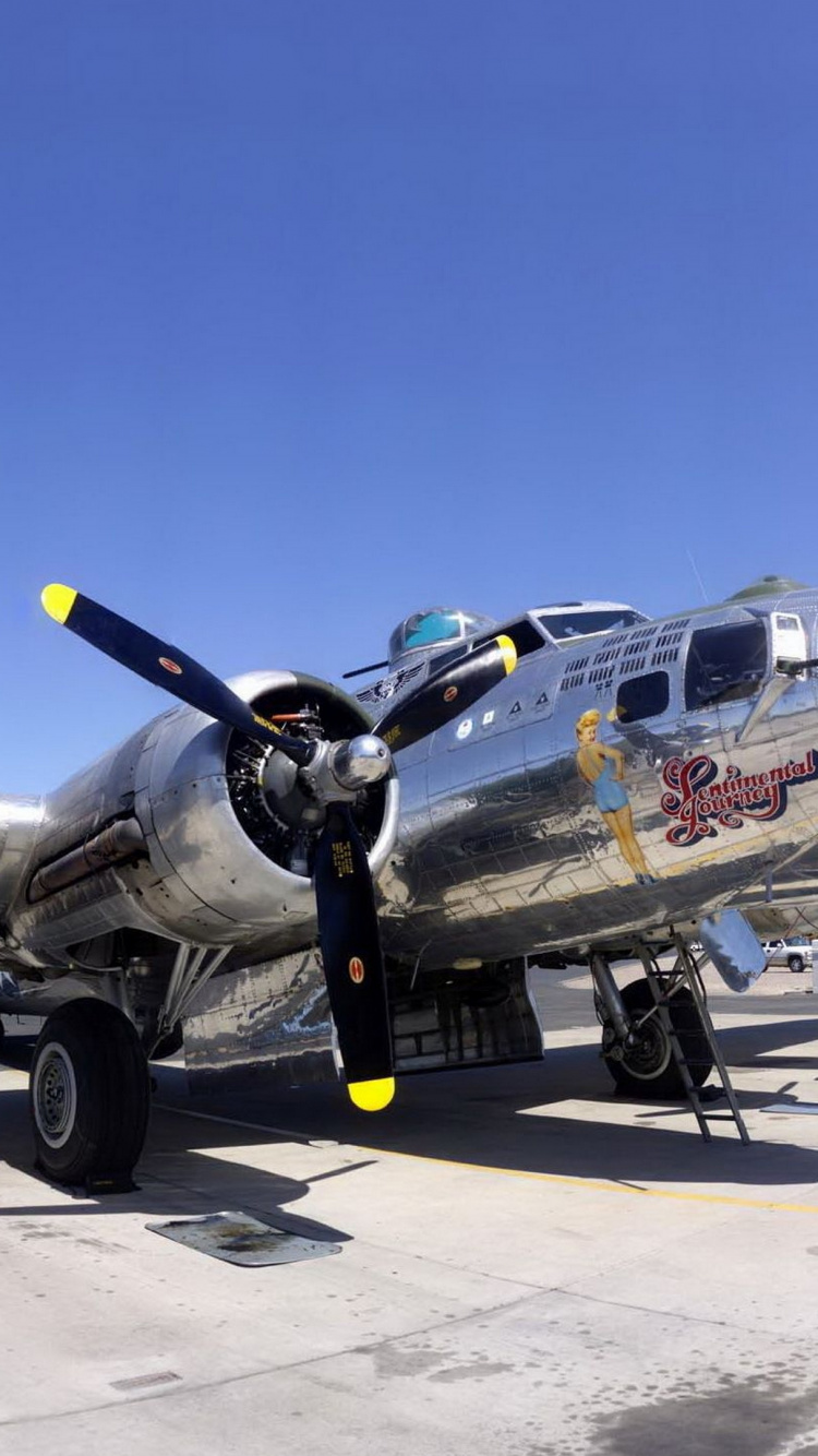 波音公司b-17飞行堡垒, 第二次世界大战, 军用飞机, 航班, 航空 壁纸 750x1334 允许