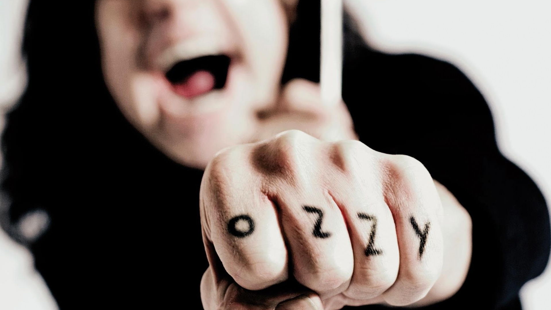 Heavy Metal, Hard Rock, Smile, Finger, Hand. Wallpaper in 1920x1080 Resolution