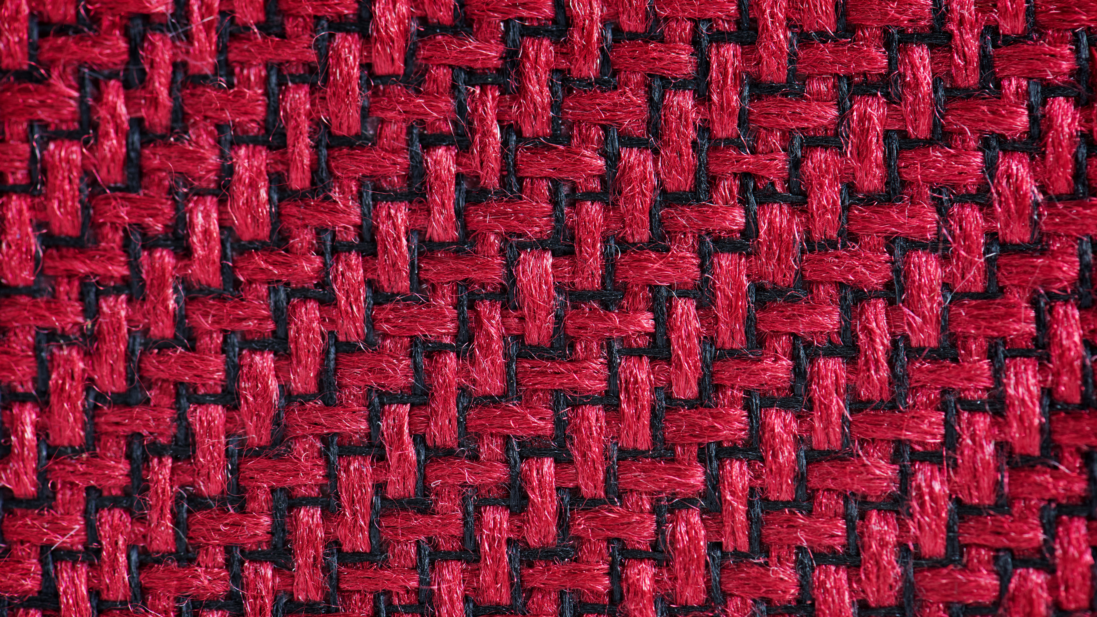 Textil de Punto Rojo y Negro. Wallpaper in 3840x2160 Resolution