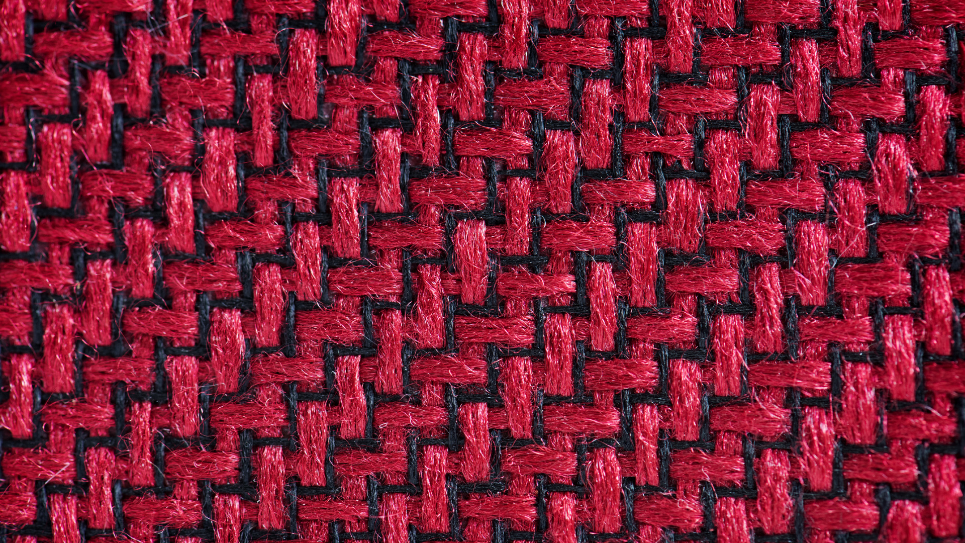 Rot-schwarzer Strickstoff. Wallpaper in 1920x1080 Resolution
